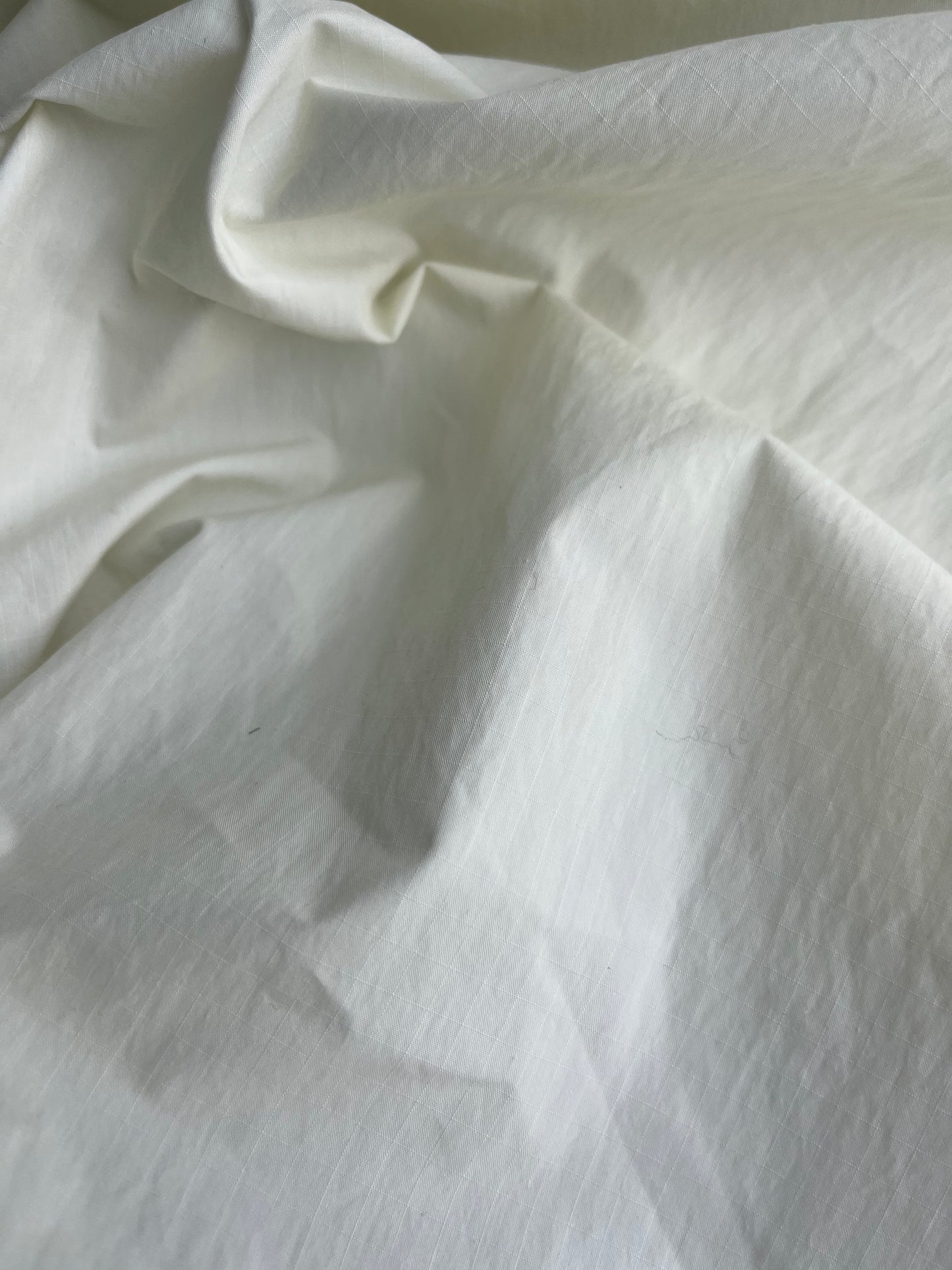 ZACHARIE 015 coated cotton ribstop papertouch cream