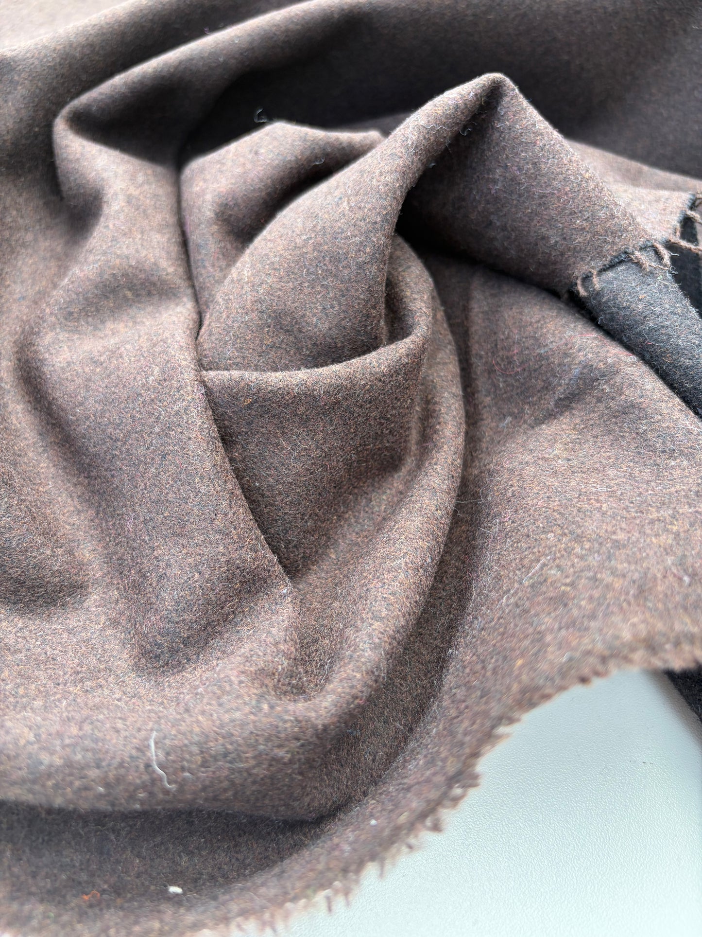 WOOL EDIT 029 brown wool flannel