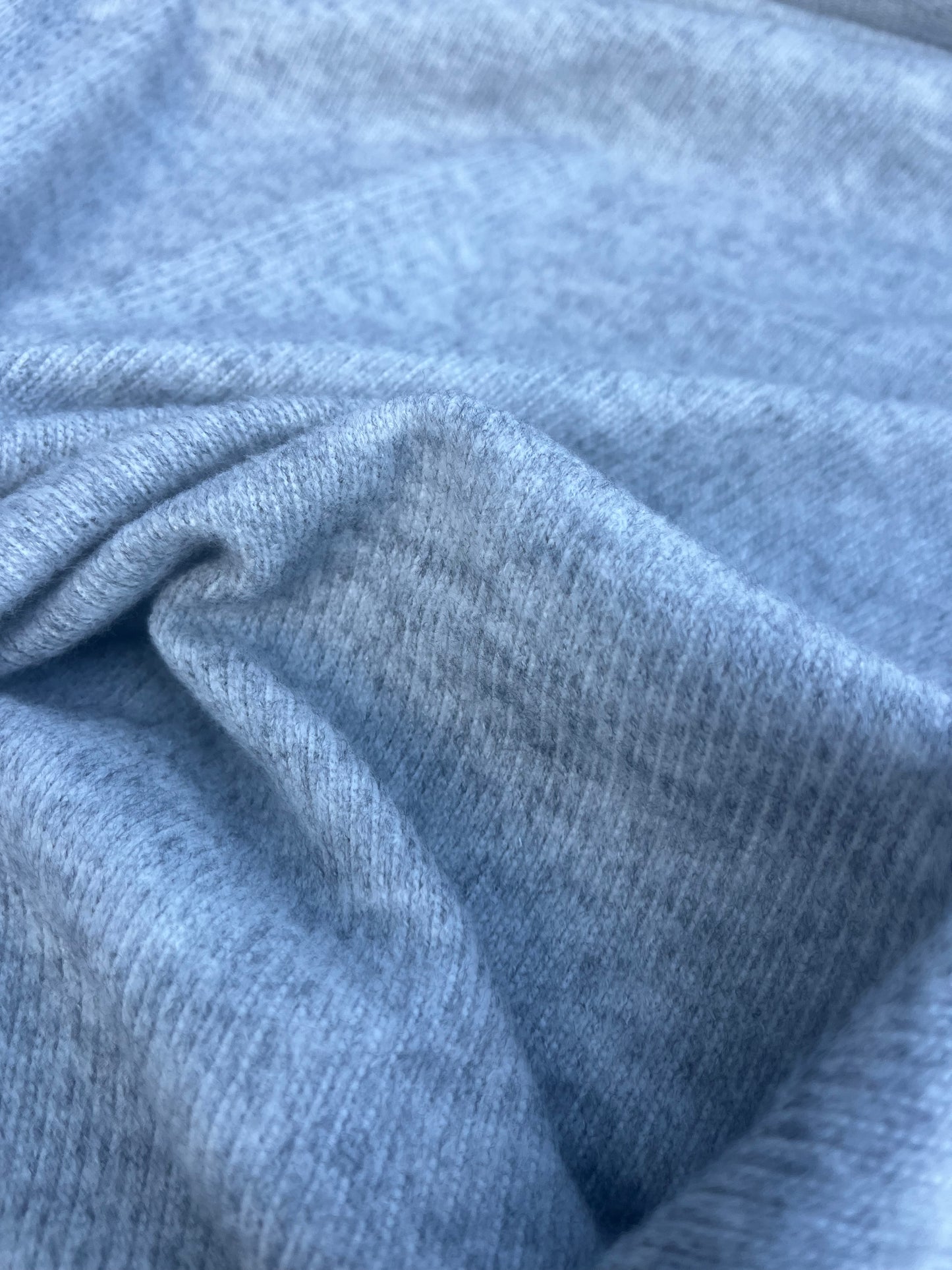 LC WINDSOR 018 soft rib jersey grey mélange