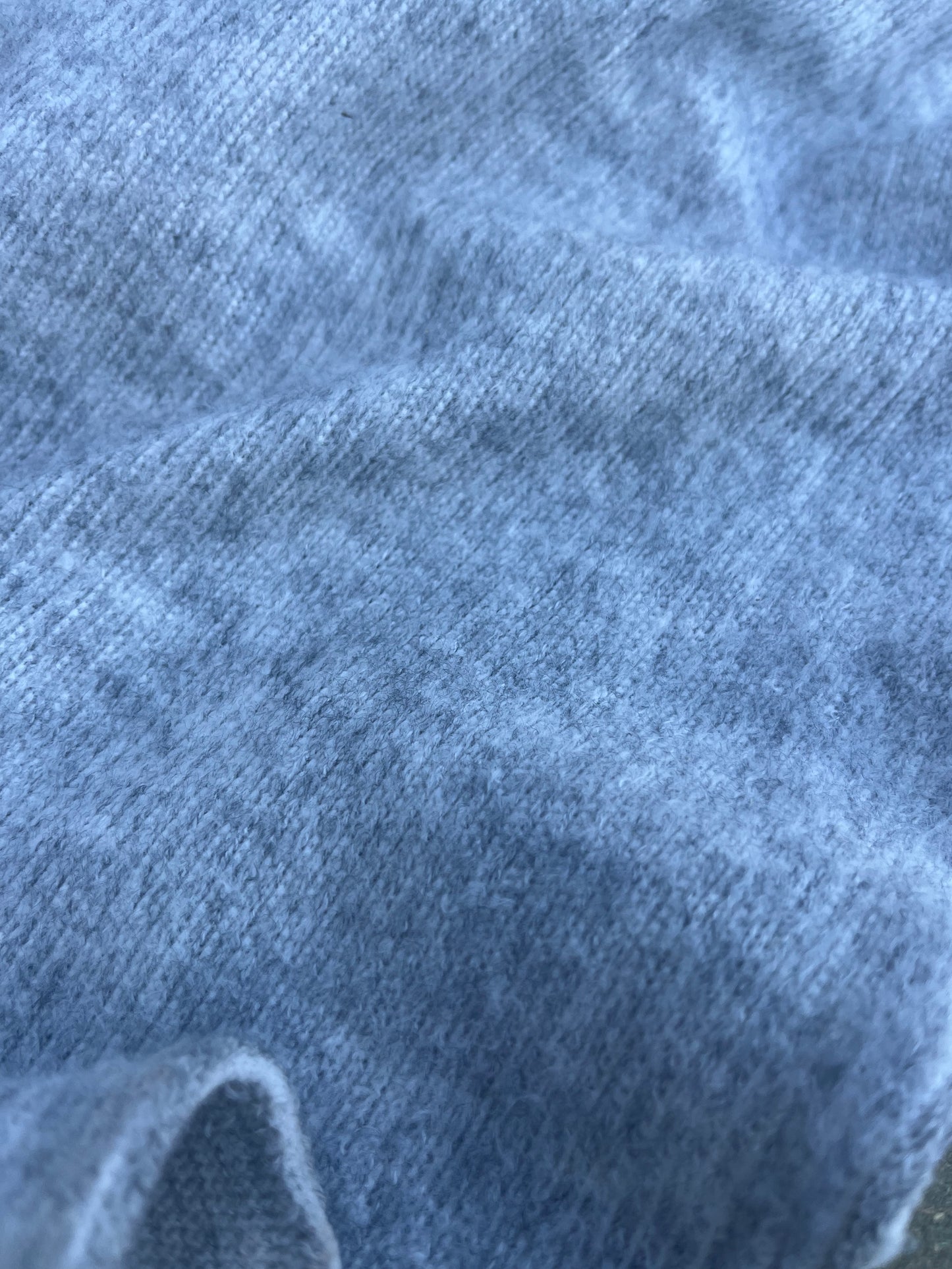 LC WINDSOR 018 soft rib jersey grey mélange
