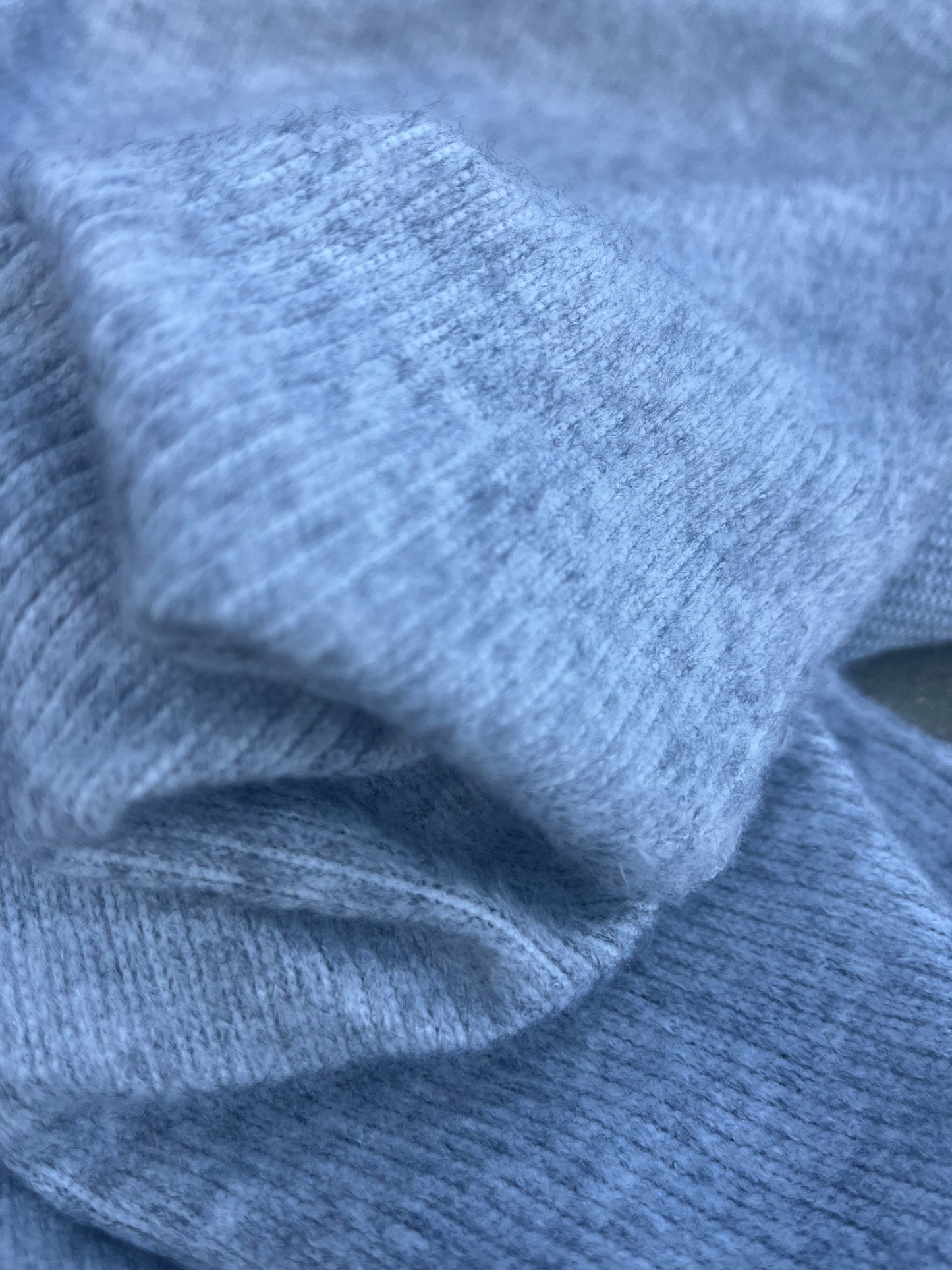 LC WINDSOR 018 soft rib jersey grey mélange