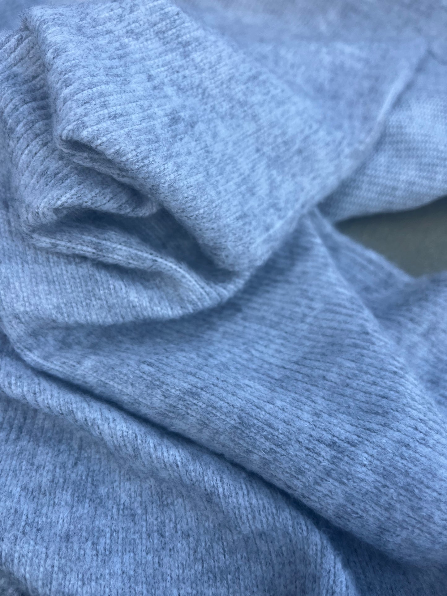 LC WINDSOR 018 soft rib jersey grey mélange