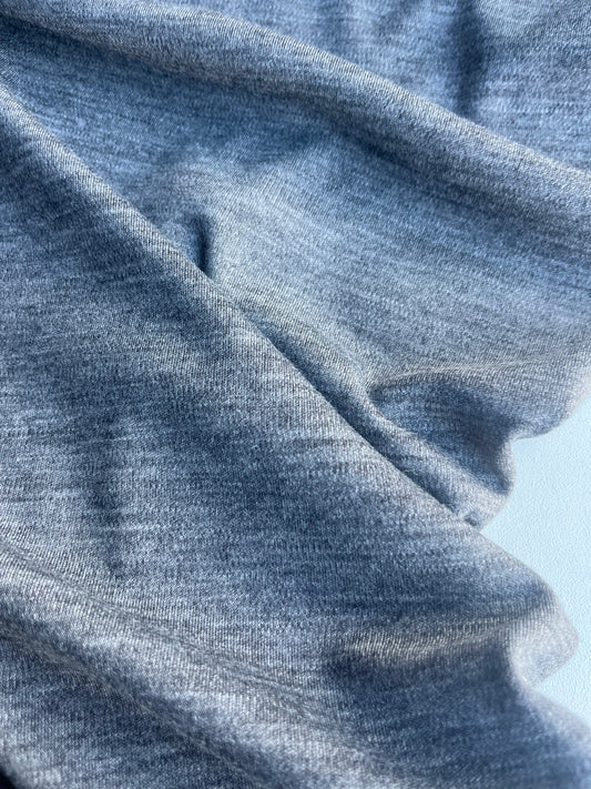ZACHARIE 026 wool jersey Grey mélange