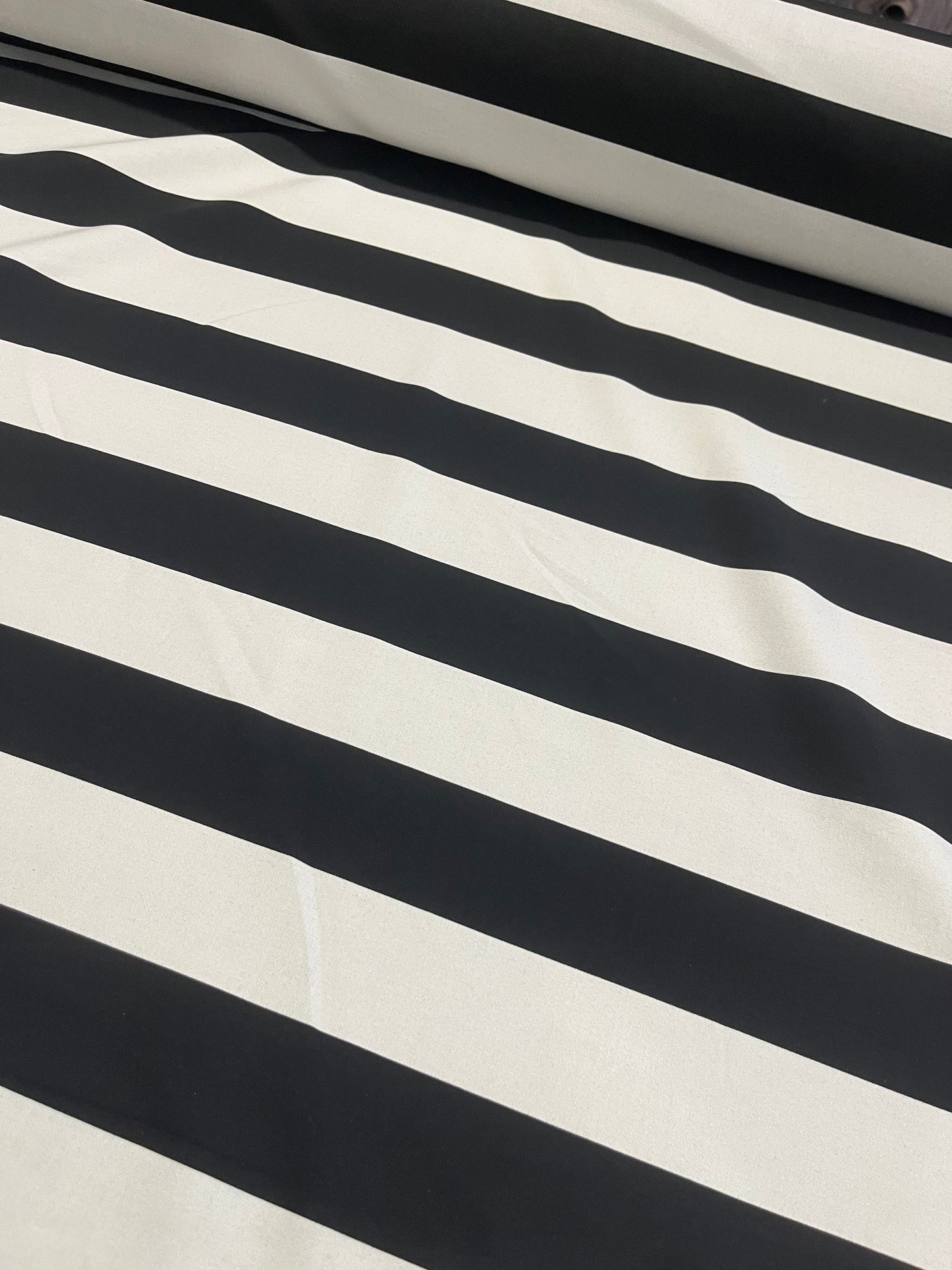 JUST 1050 stretch stripe black/white