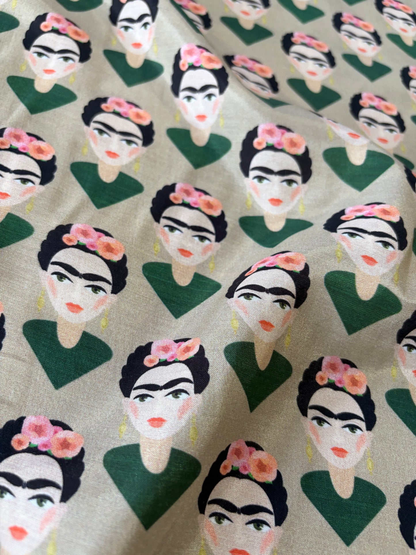 KRUSTY 026 Geisha viscose satin print