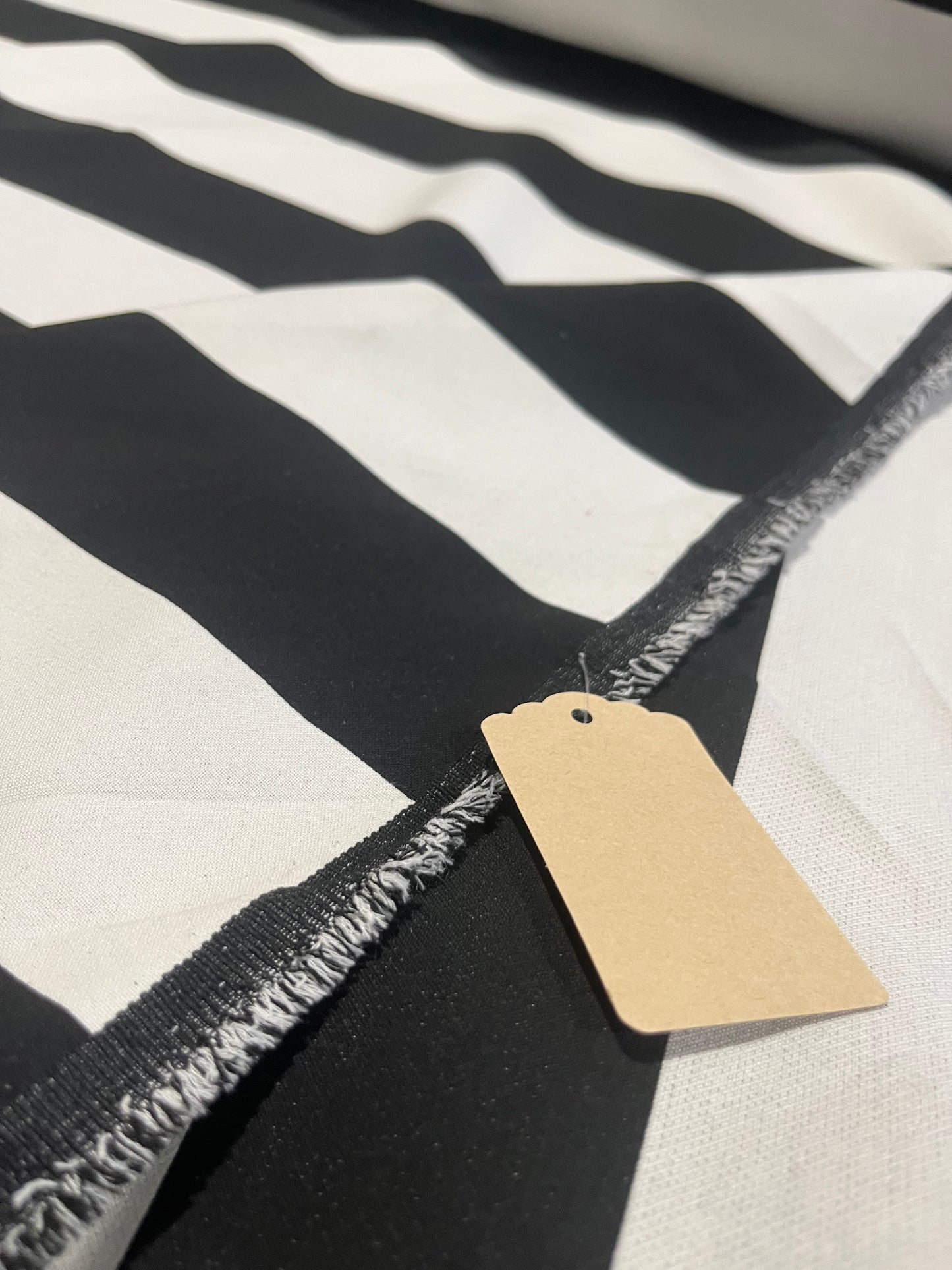JUST 1050 stretch stripe black/white