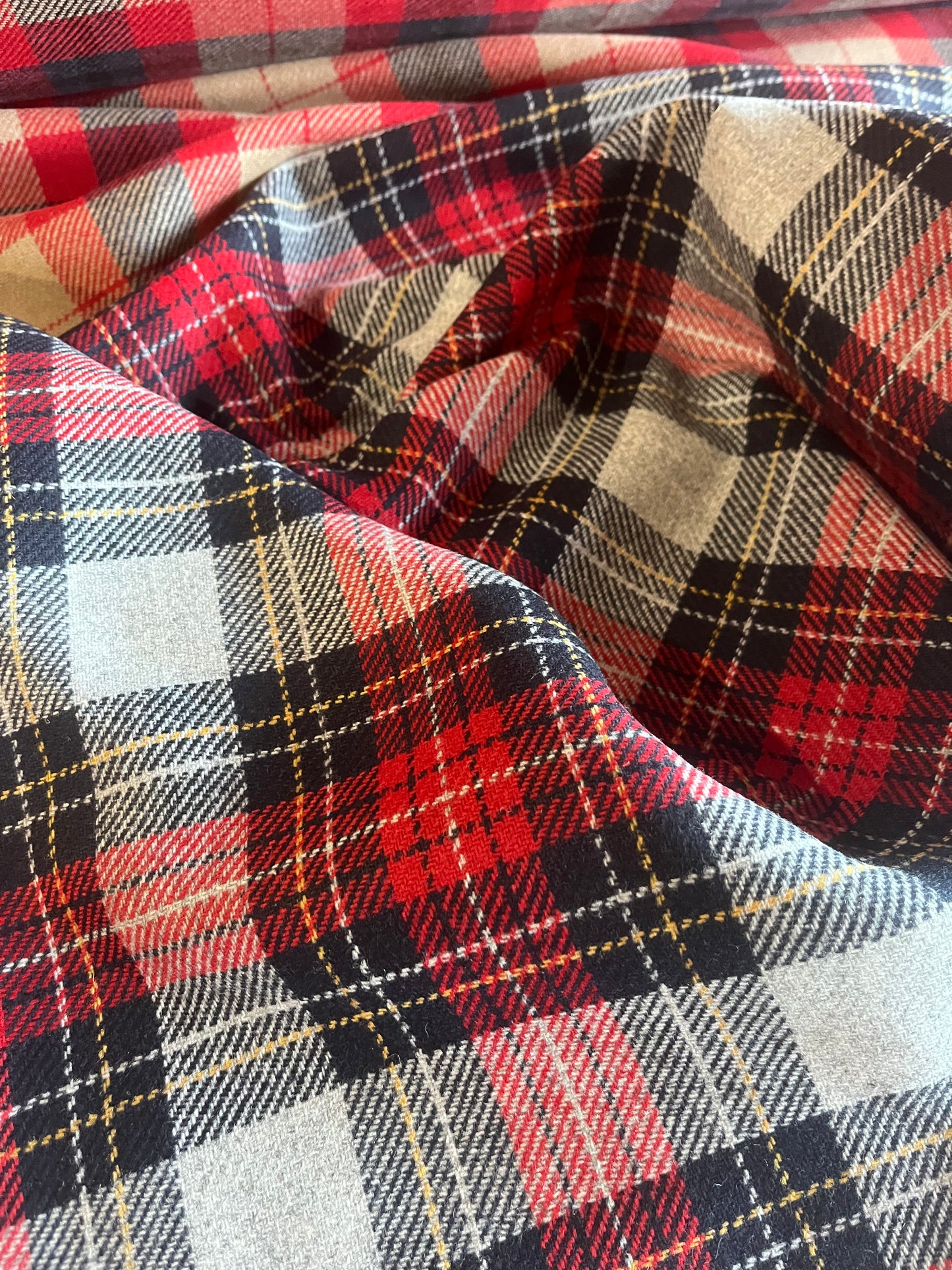 KAREN 001 heavy wool check patchwork from Tommy H