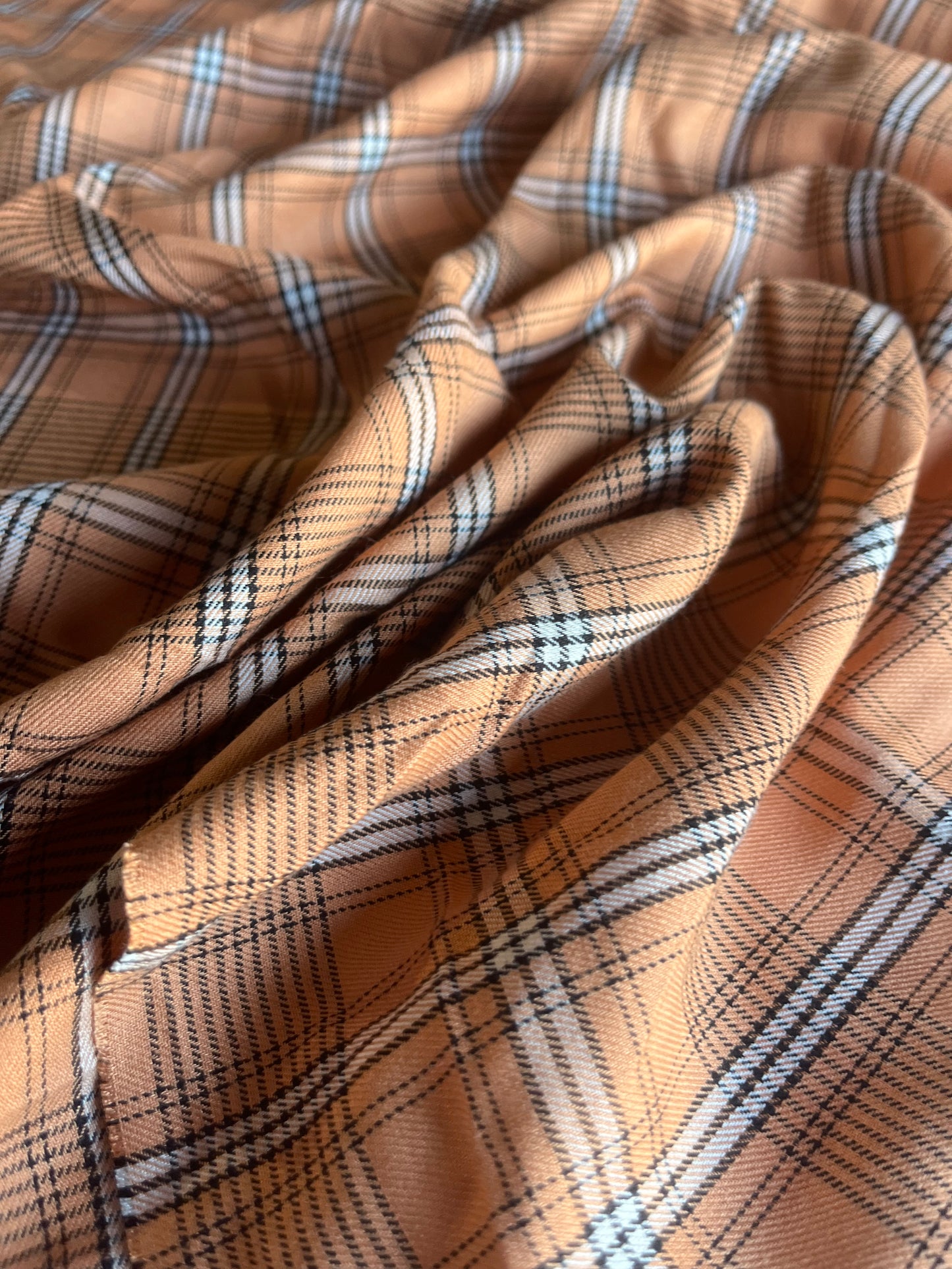 KAREN 010 cotton/viscose check