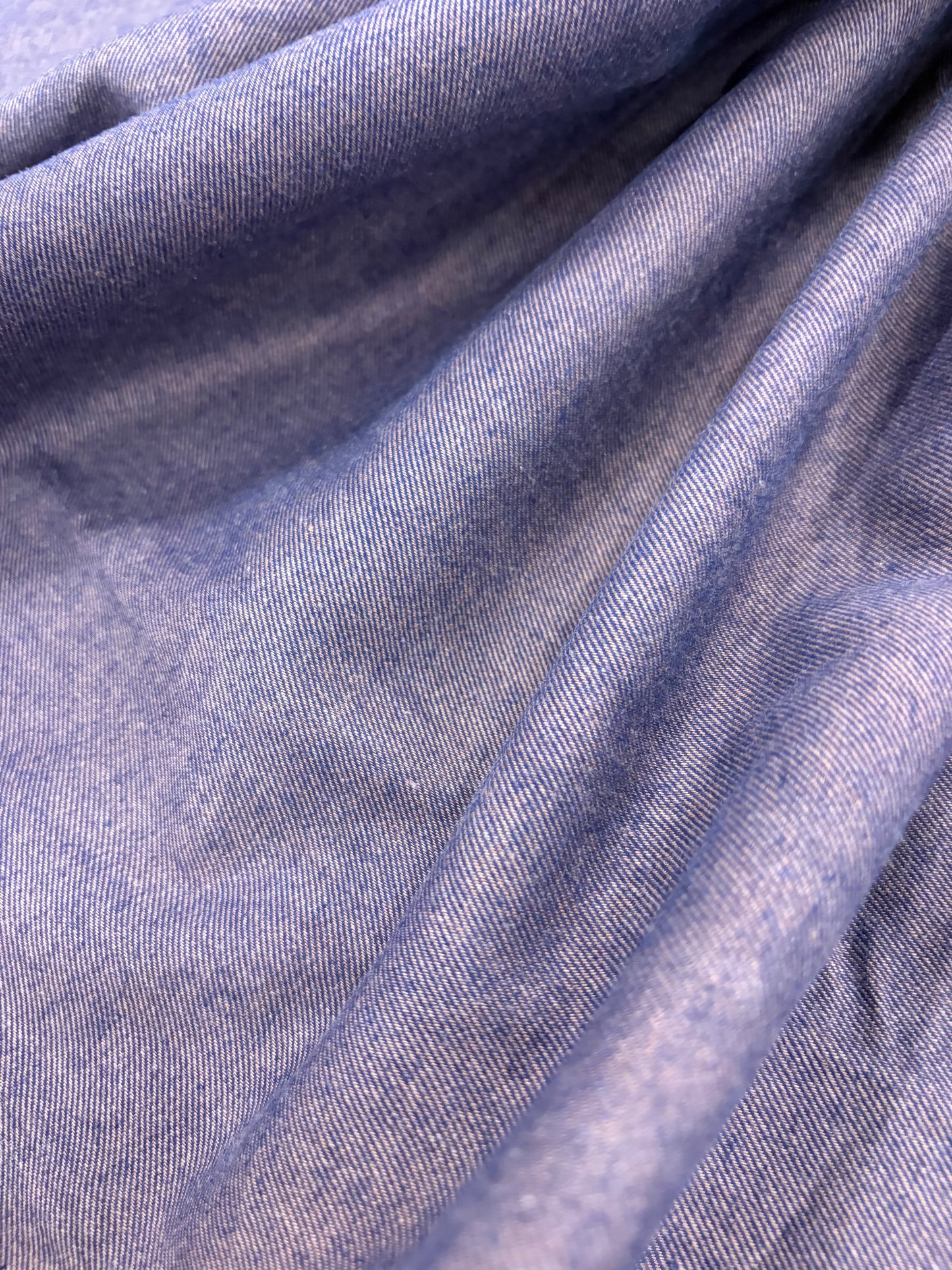 TASHA 026 salmon/navy cotton shirting twill