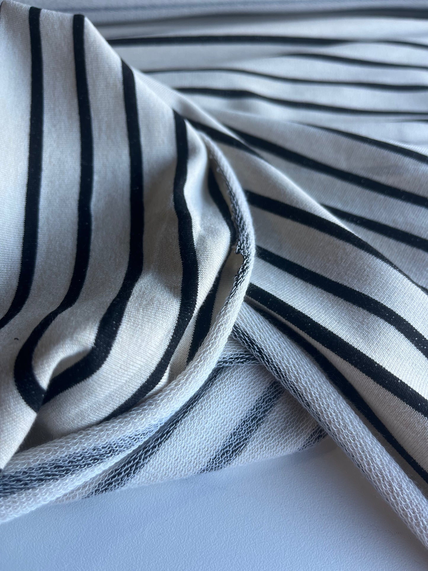 KAREN 015 felpa/jogging black/white stripes