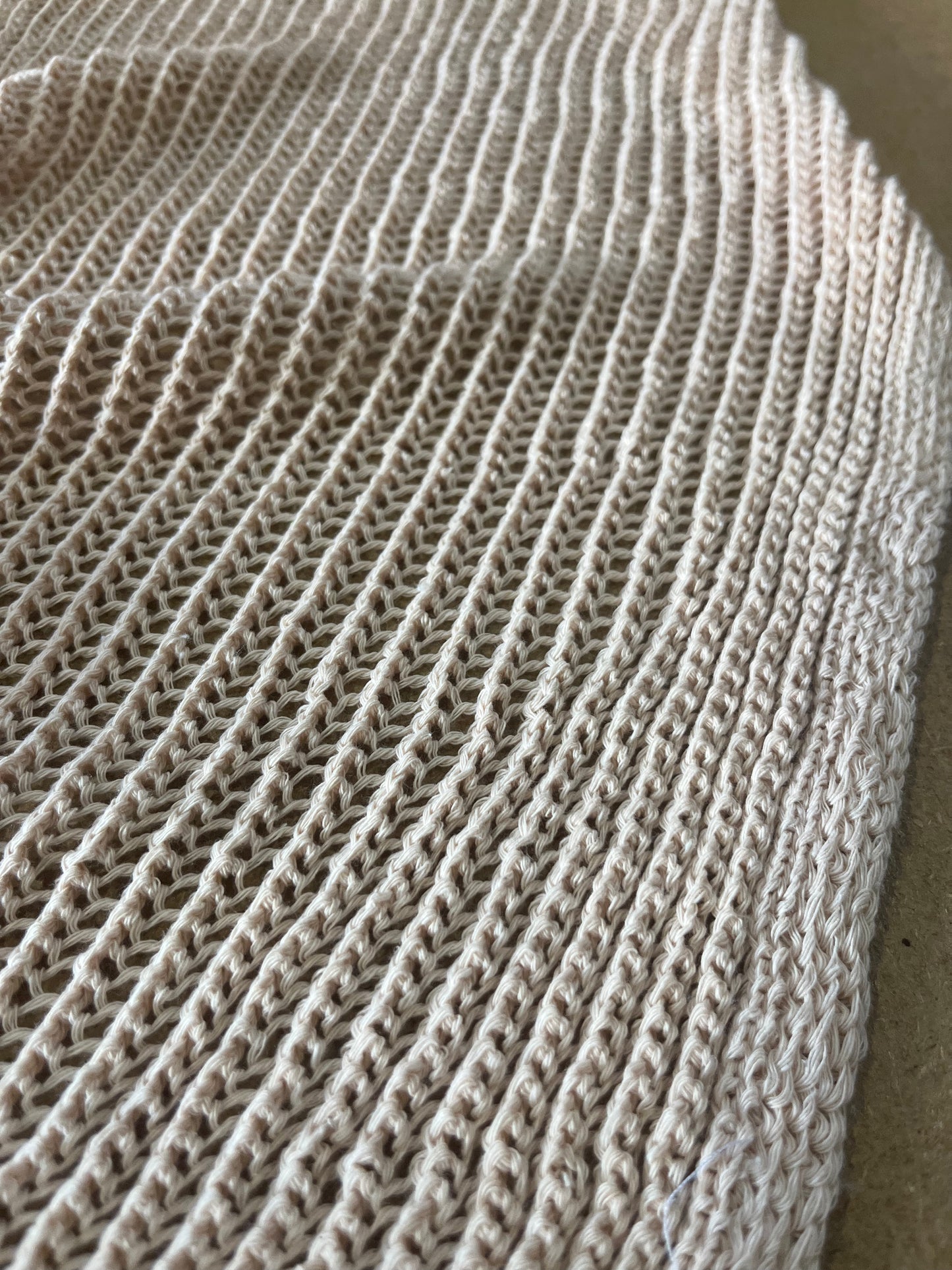 Cesare 003 cotton crochet sand