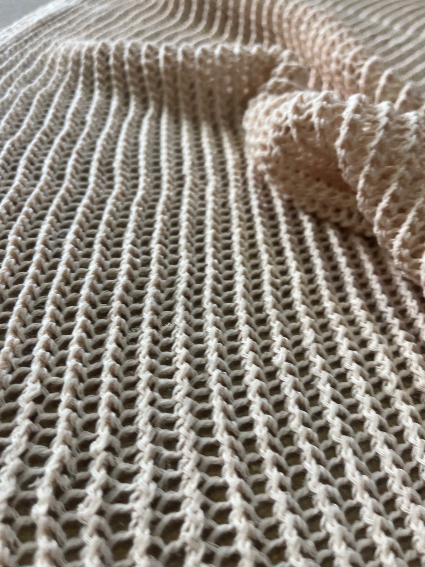 Cesare 003 cotton crochet sand