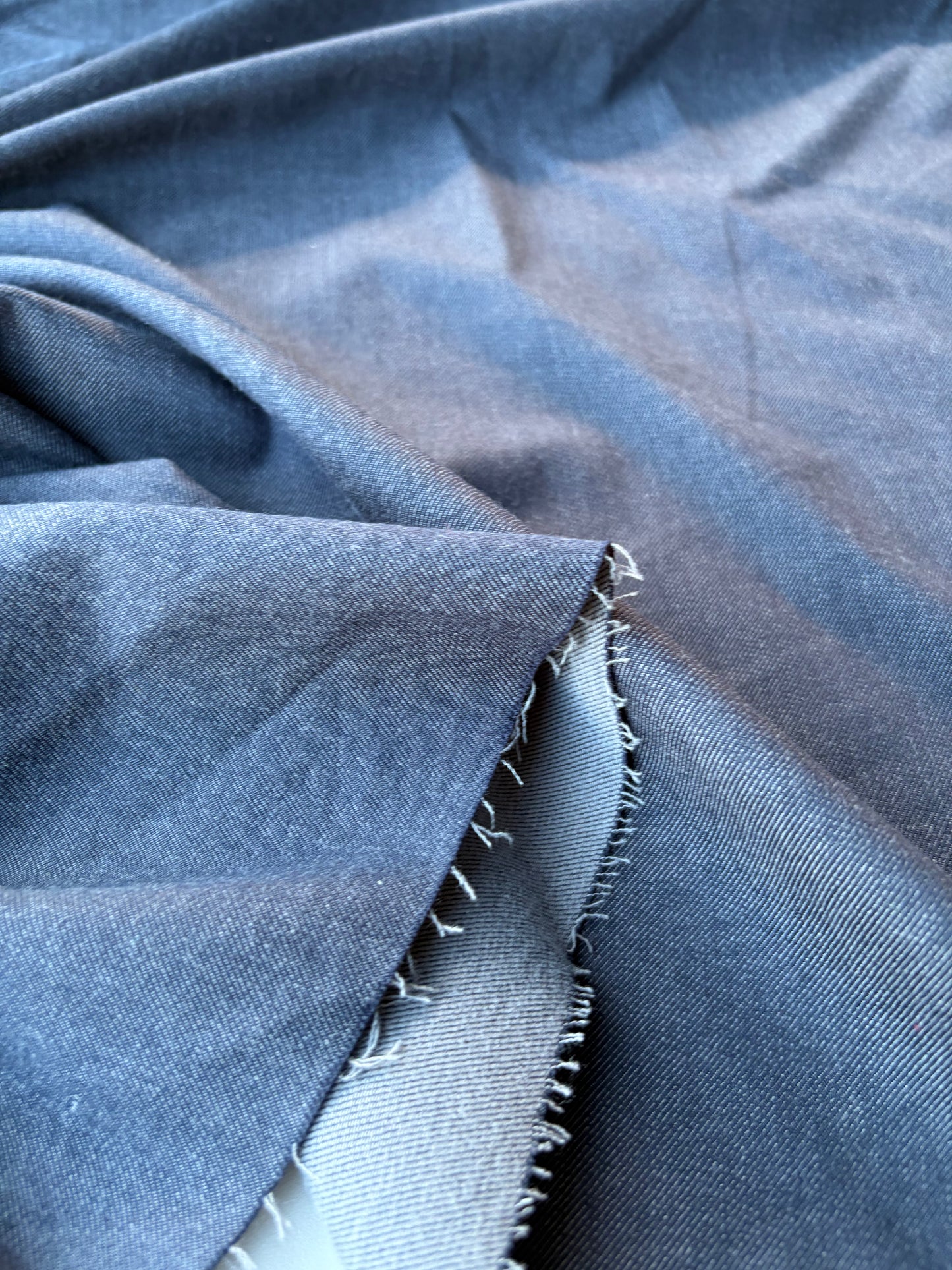 BURNS 012 grey midweight stretch denim