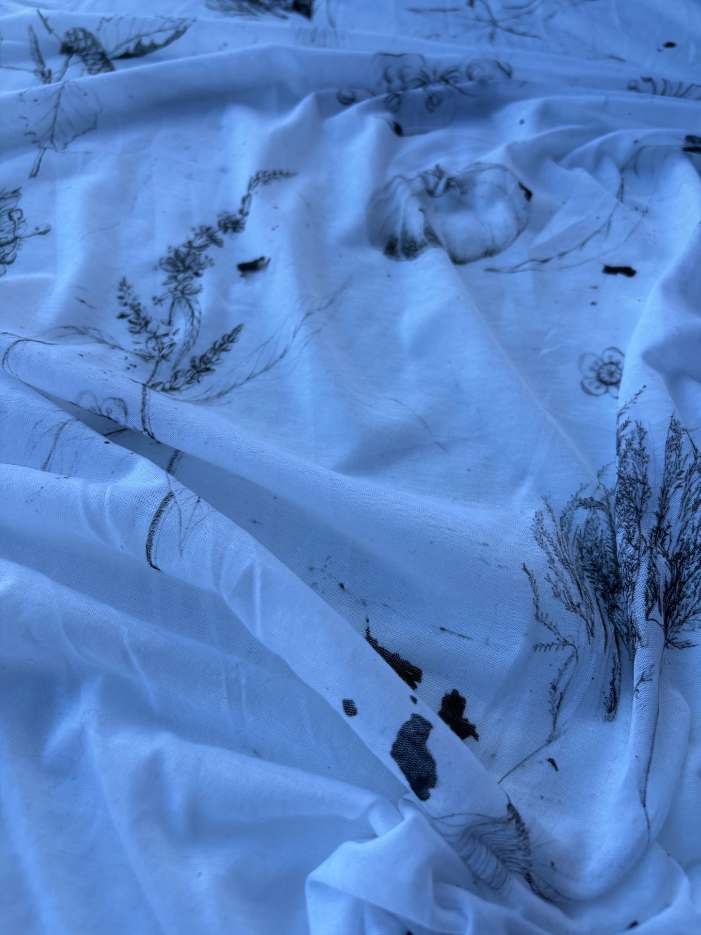 BURNS 013 grey/black printed light jersey