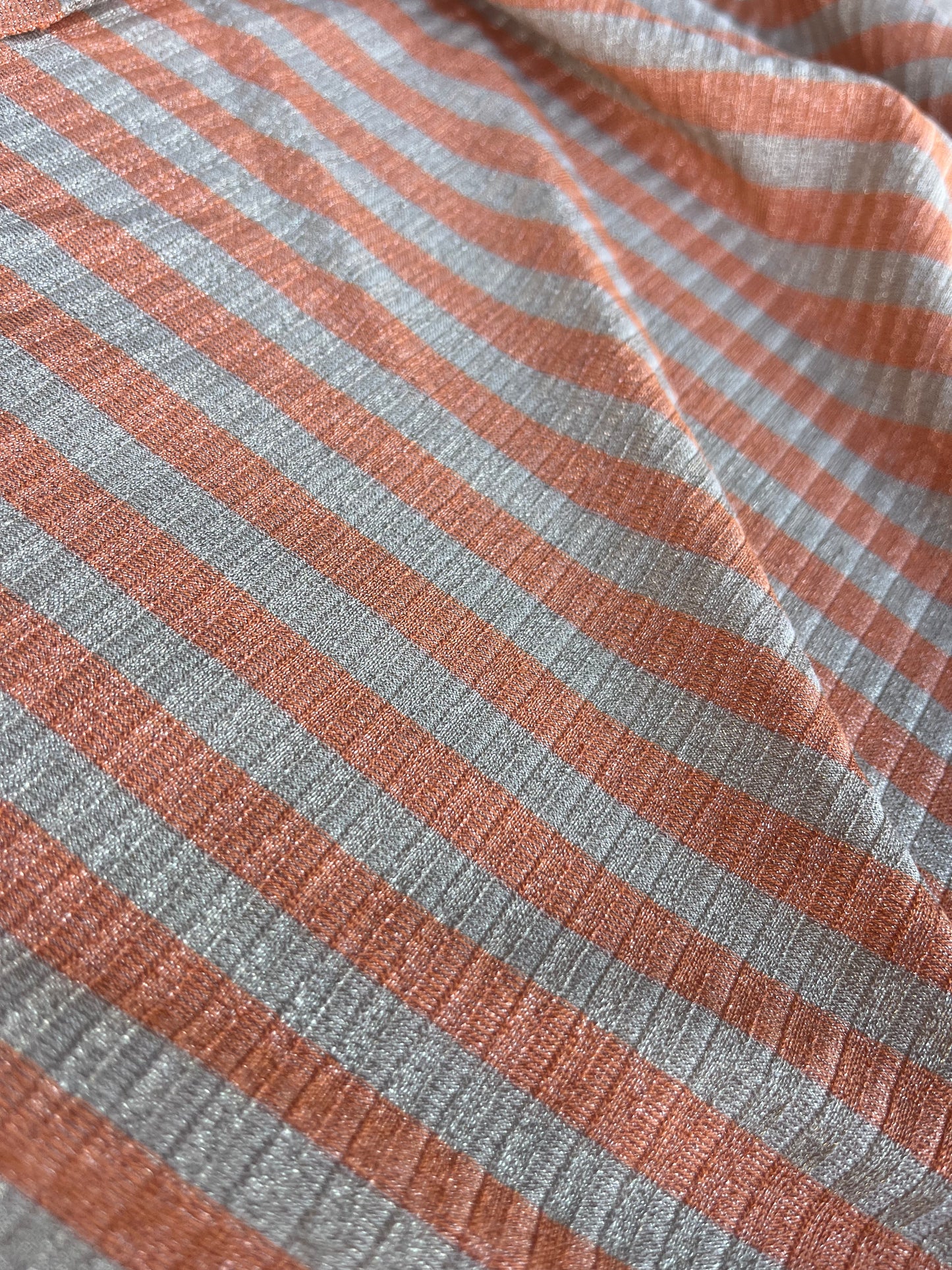 CLAIRE 003 jersey rib stripe 2/1 with lurex