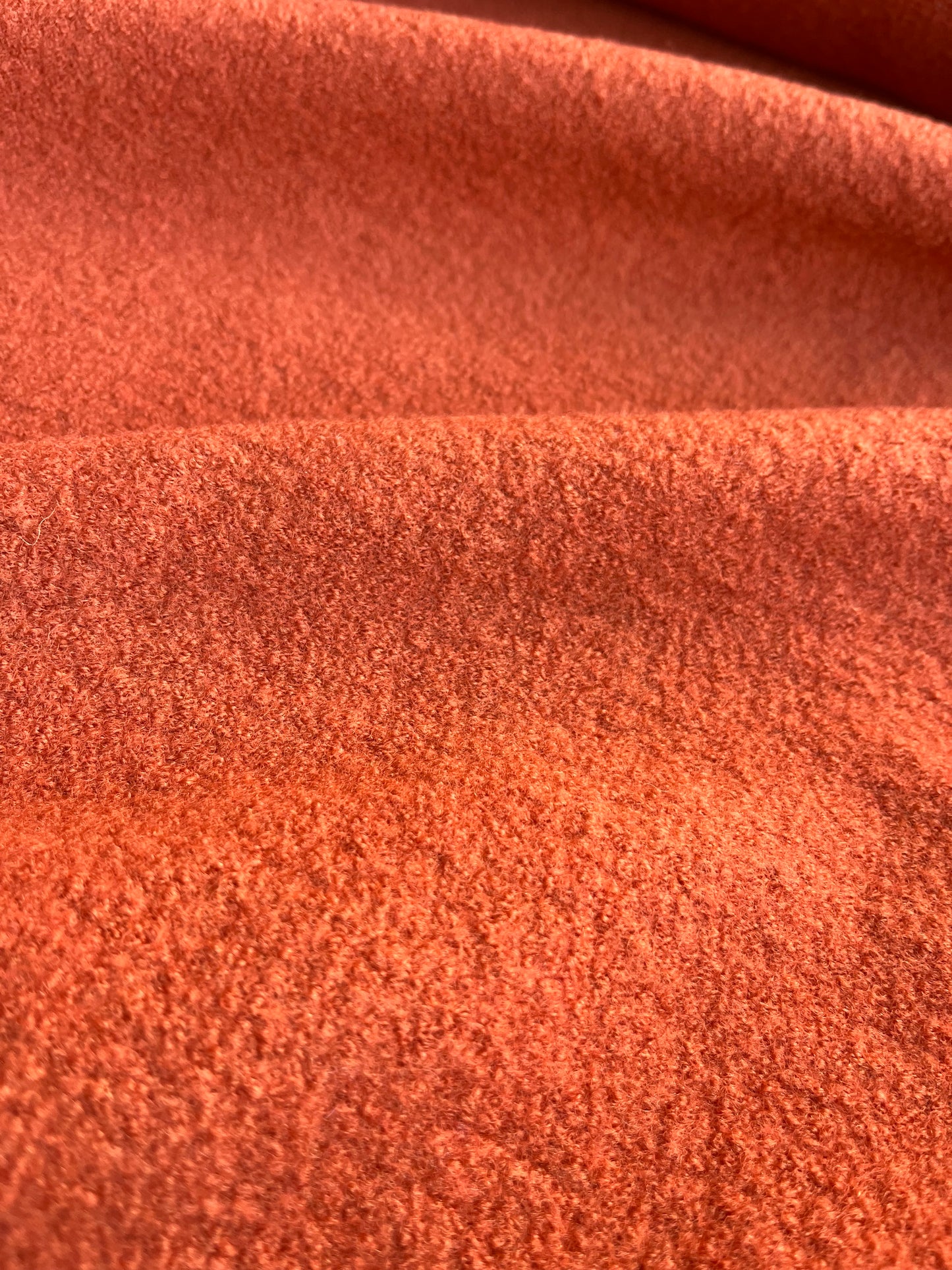 CLAIRE 007 boiled wool pumpkin