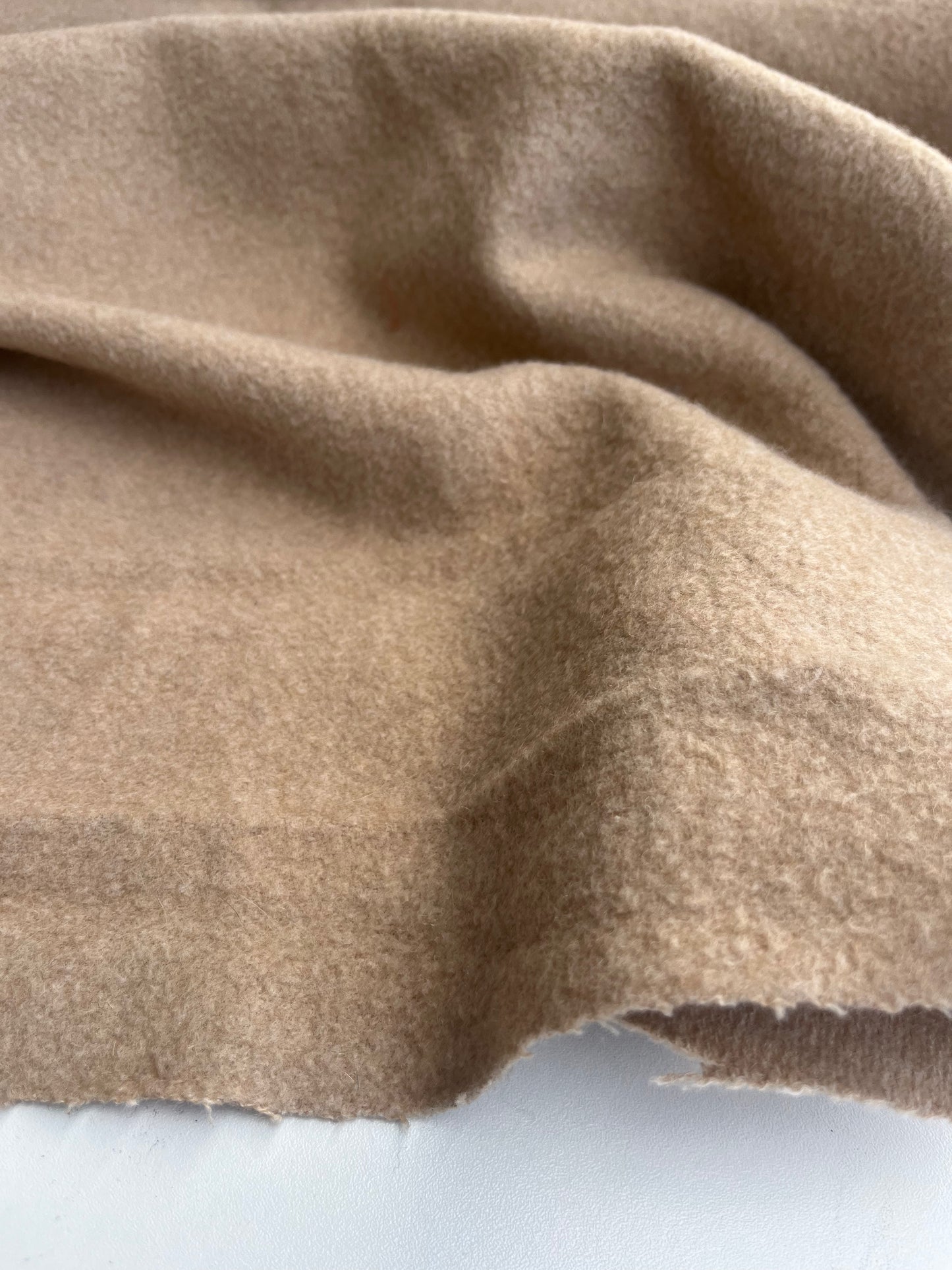 CLAIRE 011 heavy wool caban camel