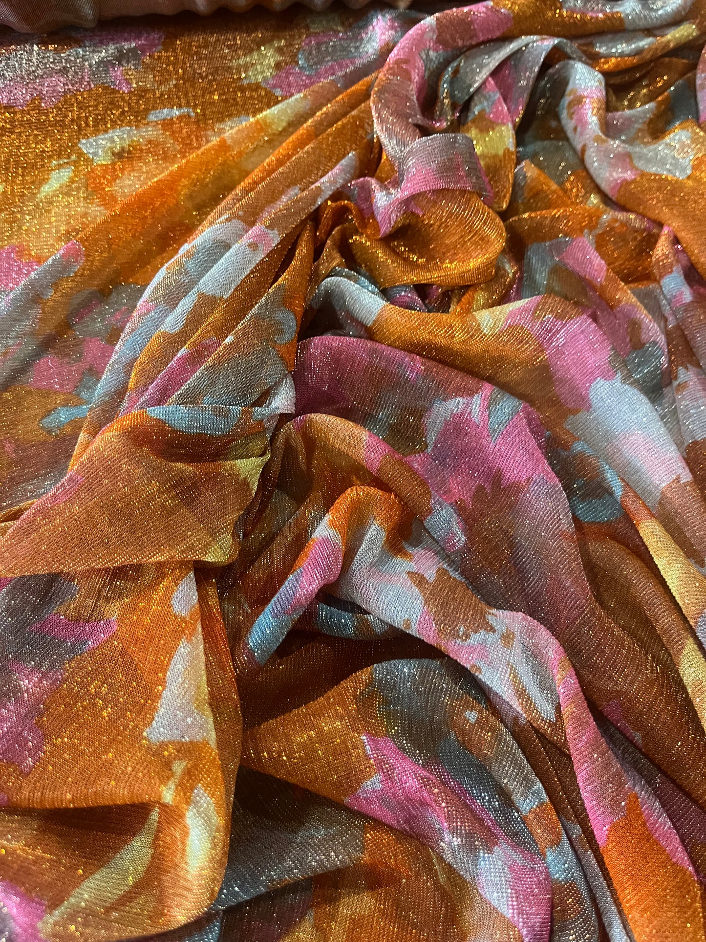 Cesare 020 shiny mesh orange version