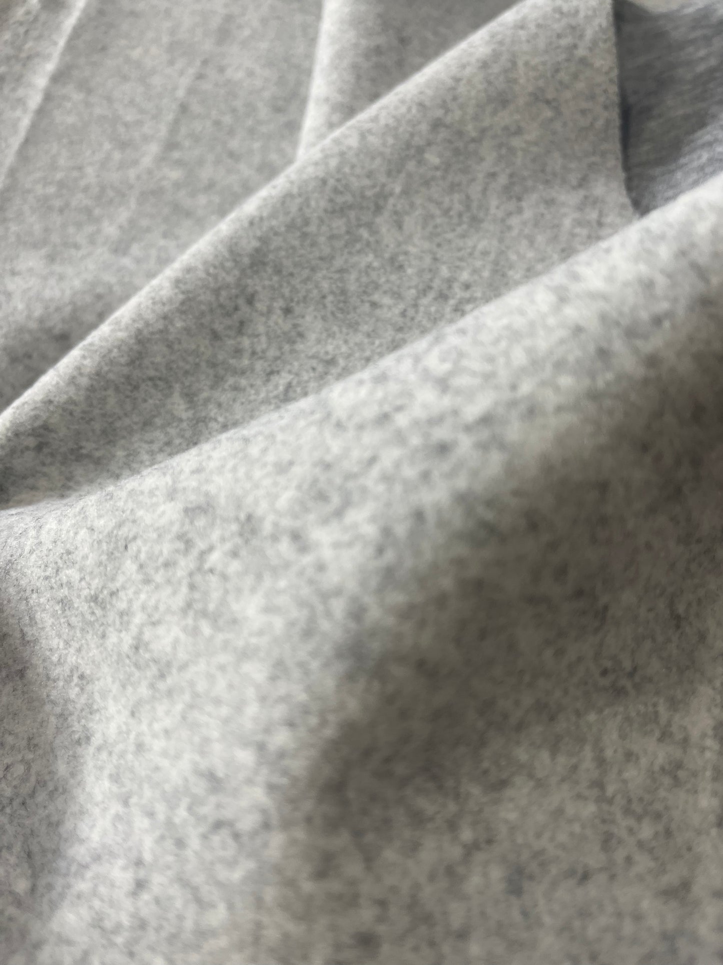 Cesare 022 heavy stretch fabric wool look grey