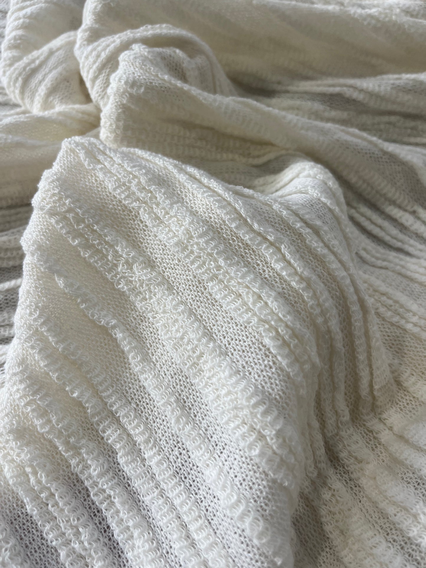 Cesare 025 cotton fantasy jersey stripes off white
