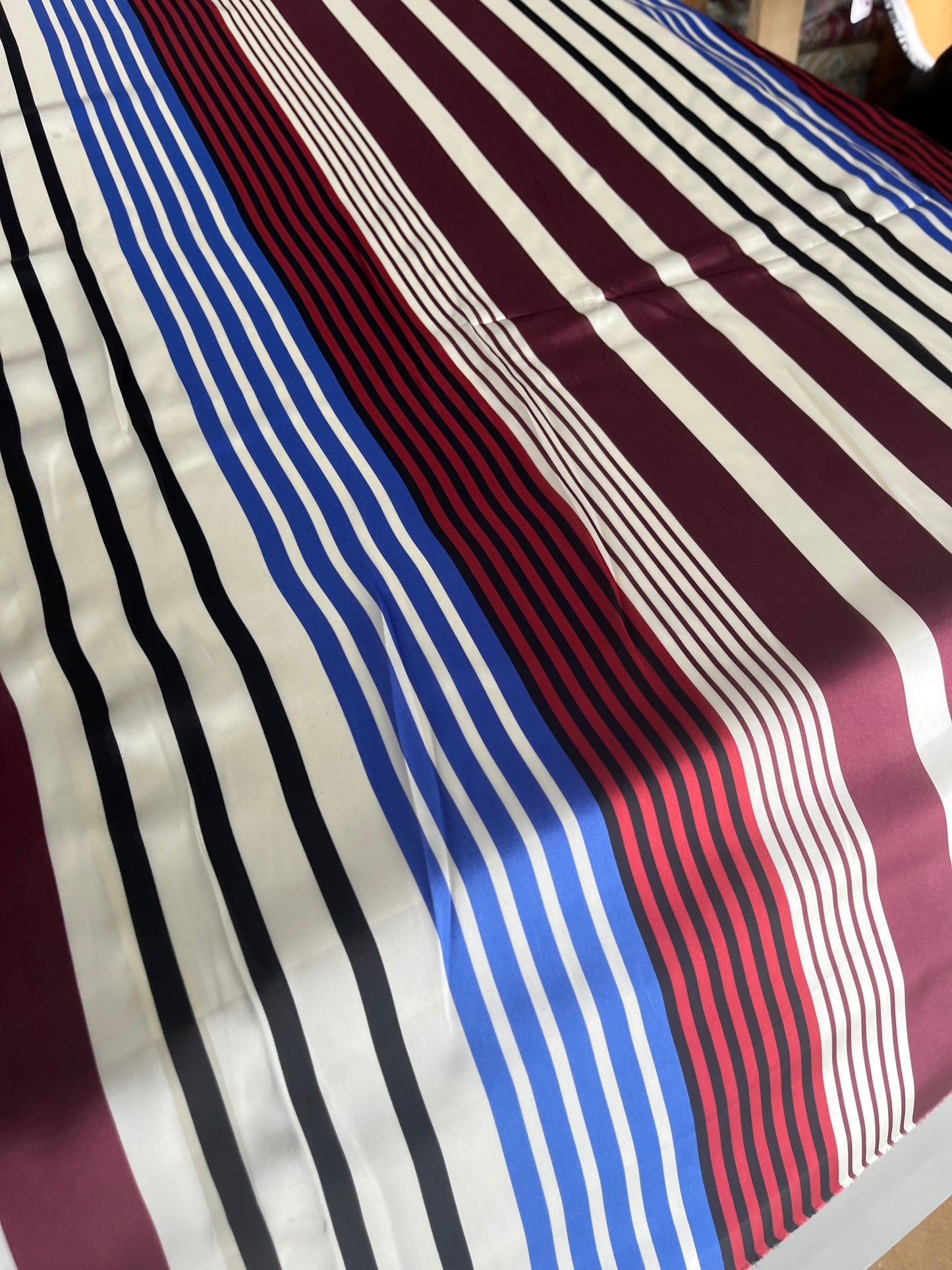 LC D01 MARTHA 455 satin with stripes