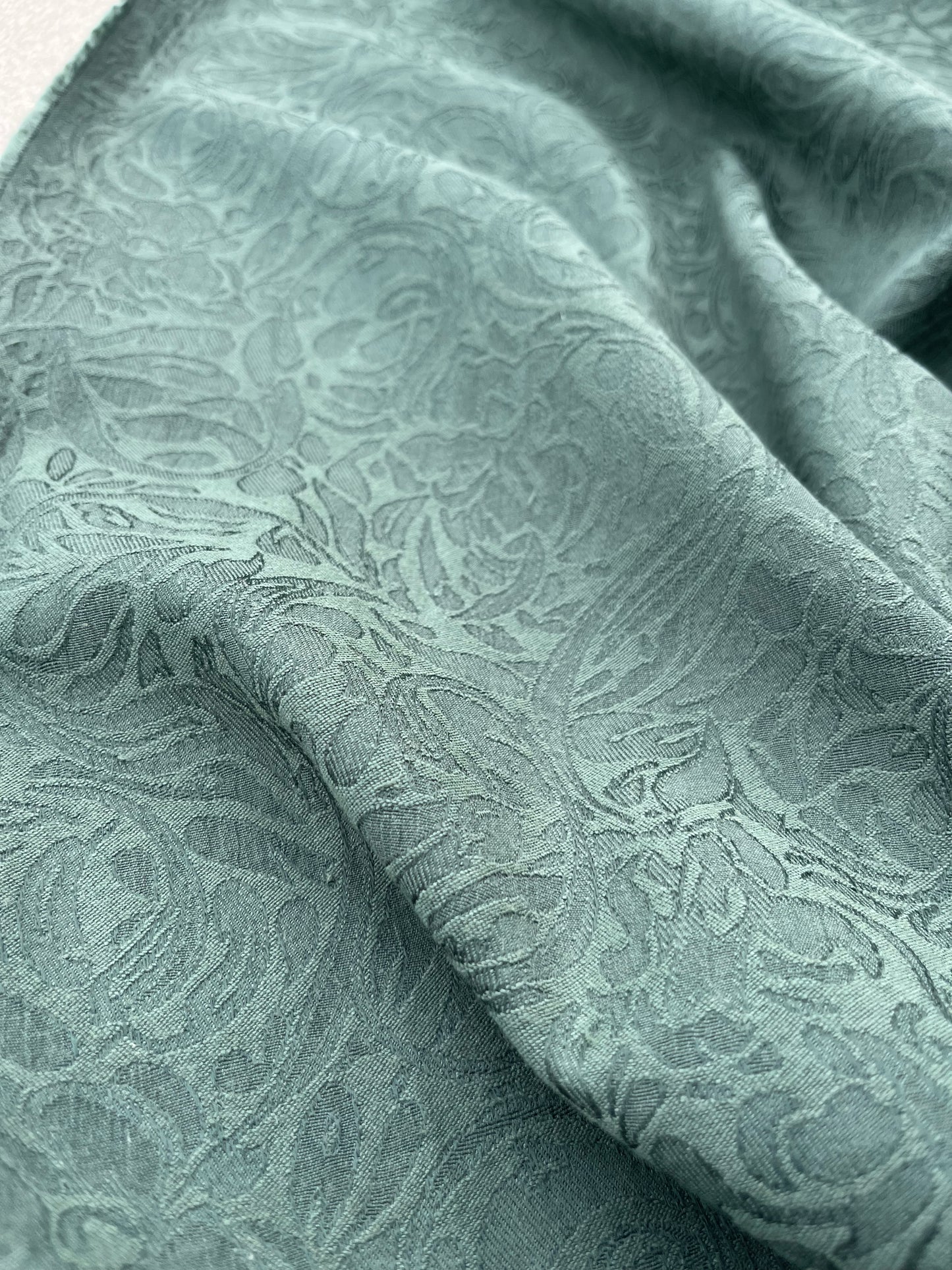 ROSARIO 004 stretch jacquard moss green