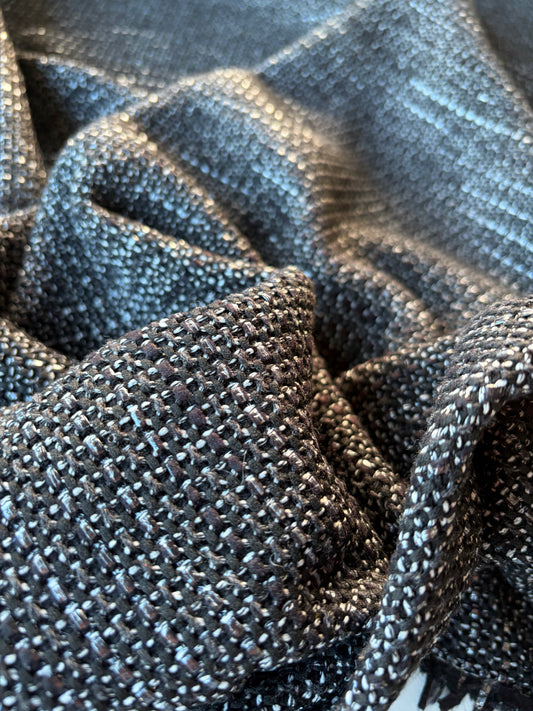 MARLON 021 Cotton Chanel style black/silver