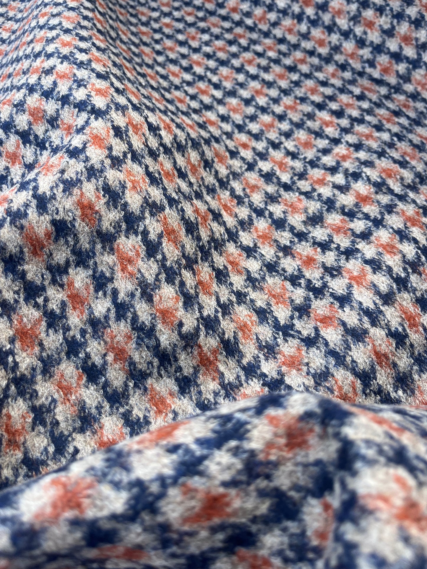 ROSARIO 011 wool pied de poule double face