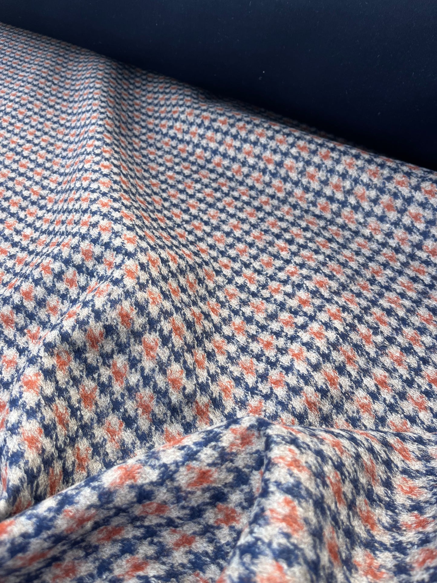 ROSARIO 011 wool pied de poule double face
