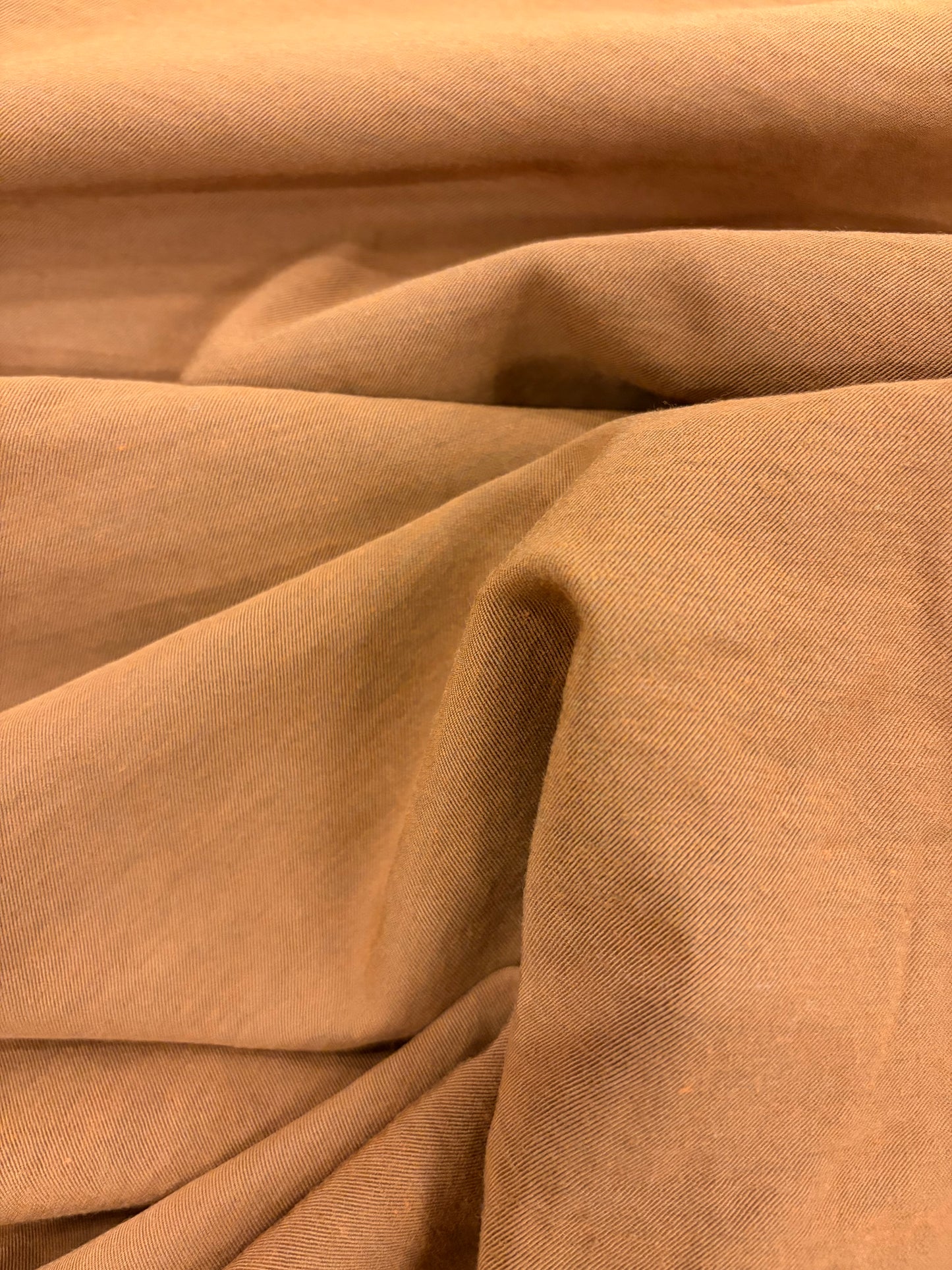 GROGGY 017 rust coloured viscose suiting fabric