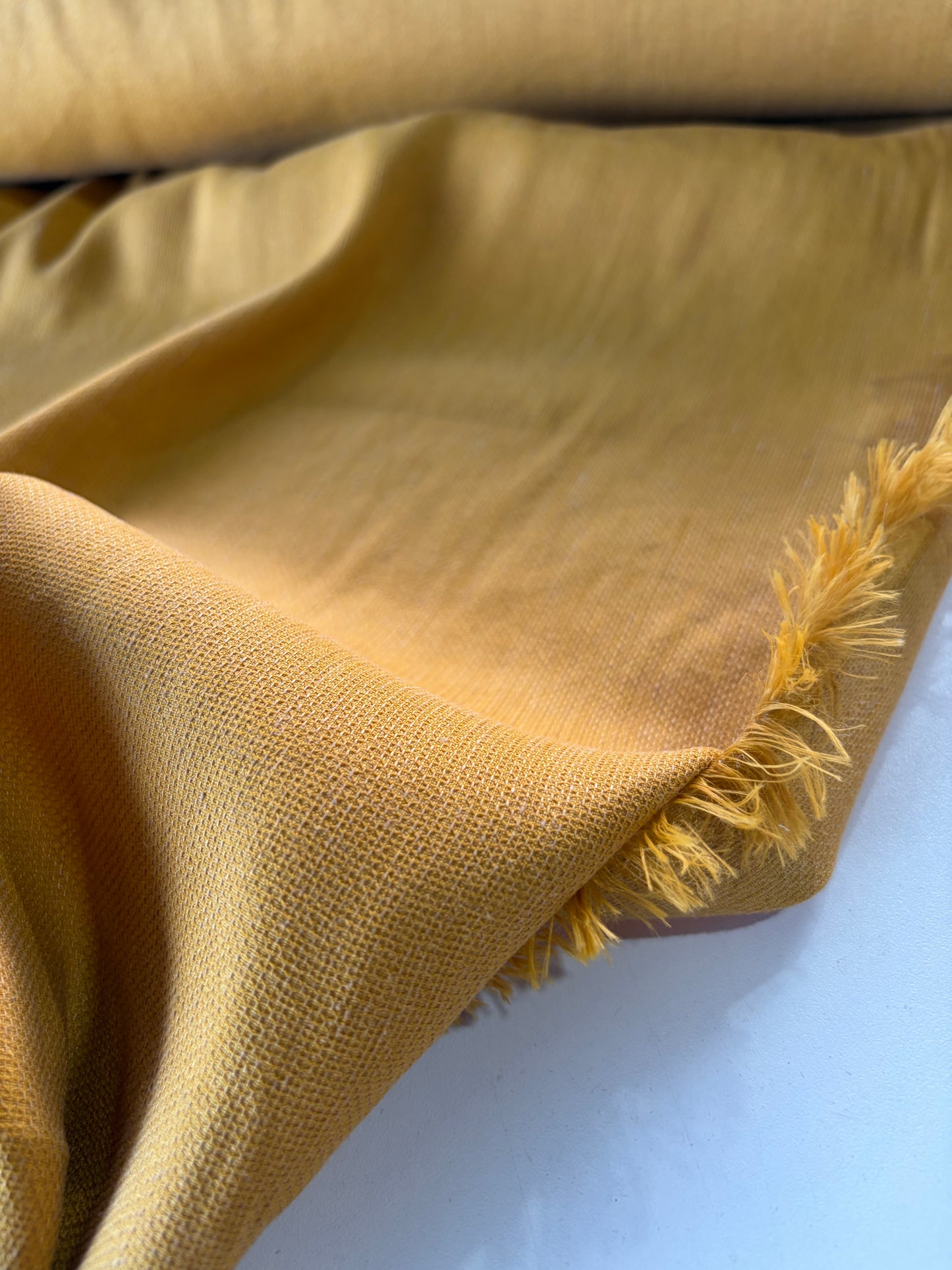 PIERROT 012 cotton linen stretch amber