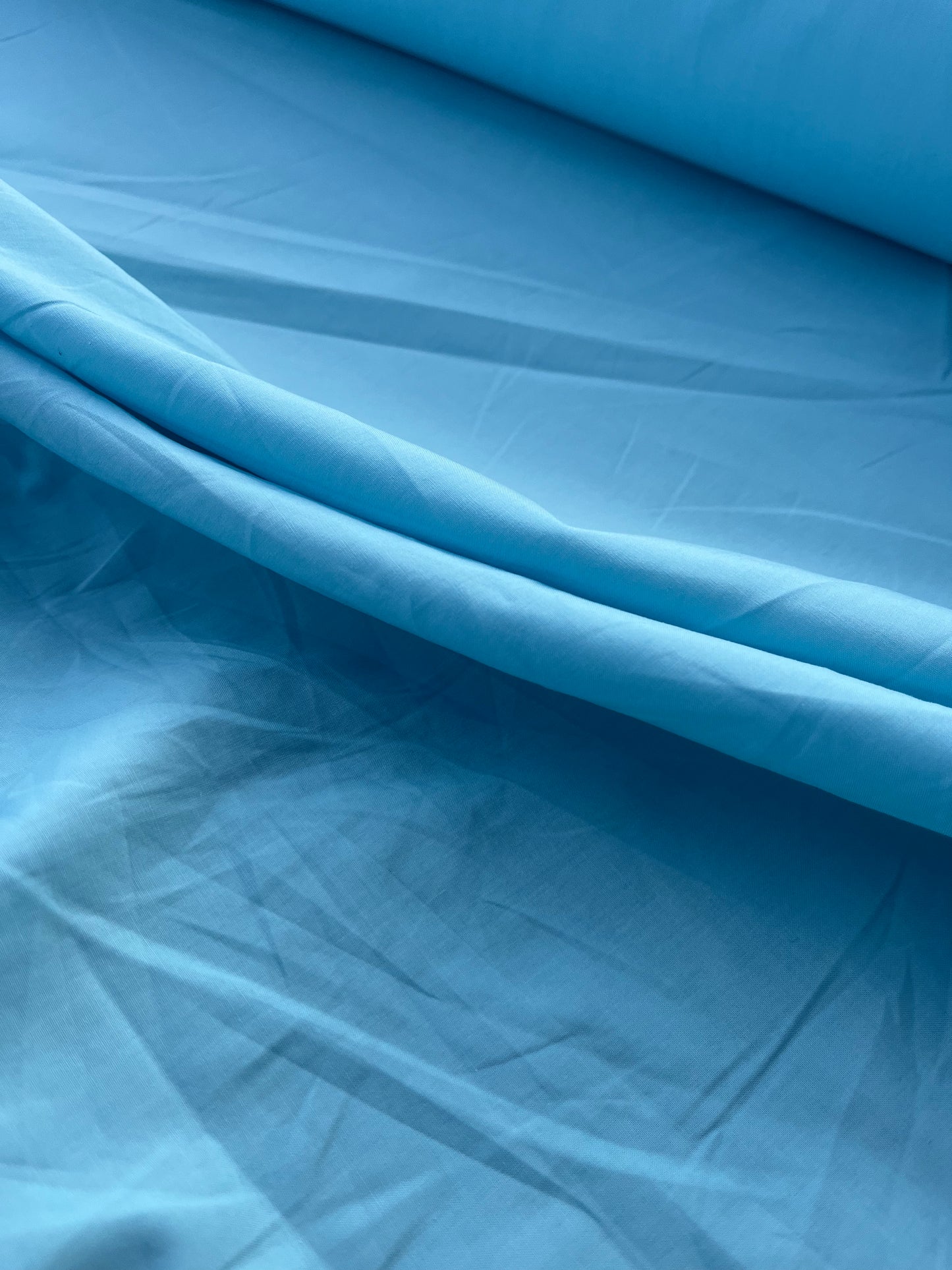 LC ROSARIO 027 light cotton satin aqua