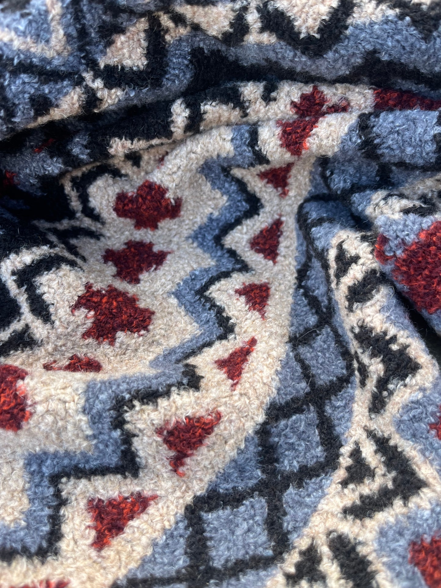 ROSARIO 032 very heavy wool fantasy blanket