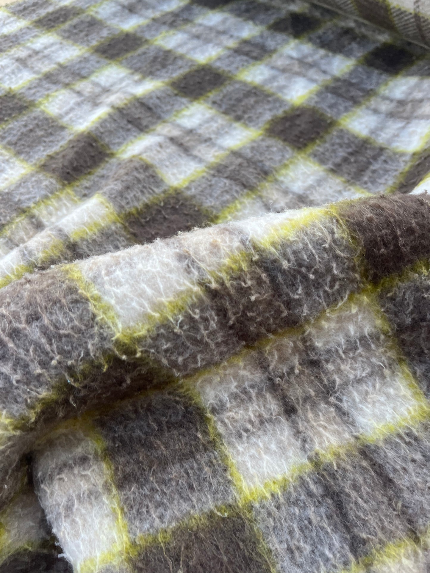 ROSARIO 036 very heavy wool fantasy blanket "vintage look"