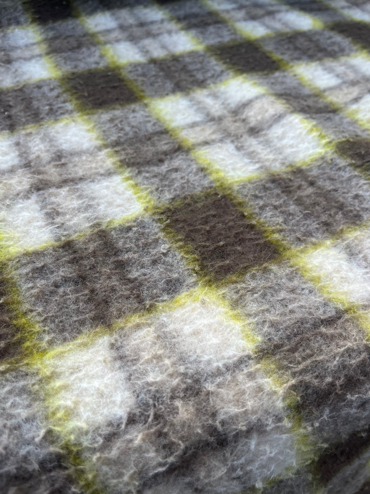 ROSARIO 036 very heavy wool fantasy blanket "vintage look"