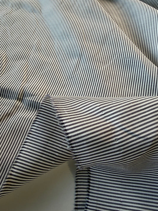PIERROT 026 colourwoven cotton pinstripes
