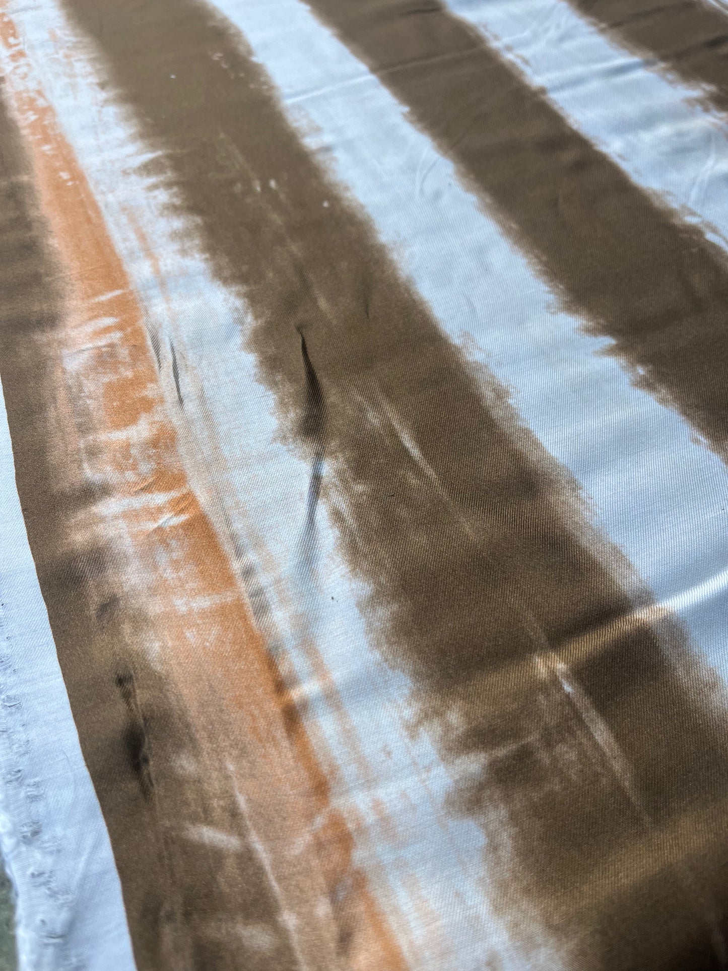 ROSARIO 041 viscose twill tie-dye stripes