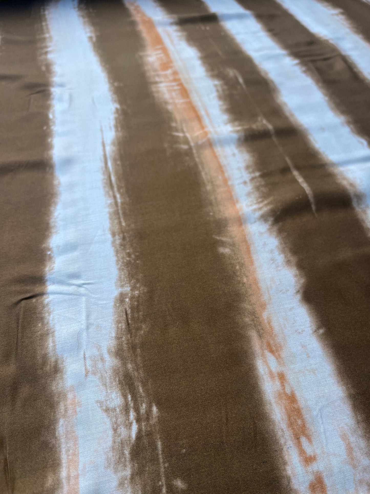 ROSARIO 041 viscose twill tie-dye stripes