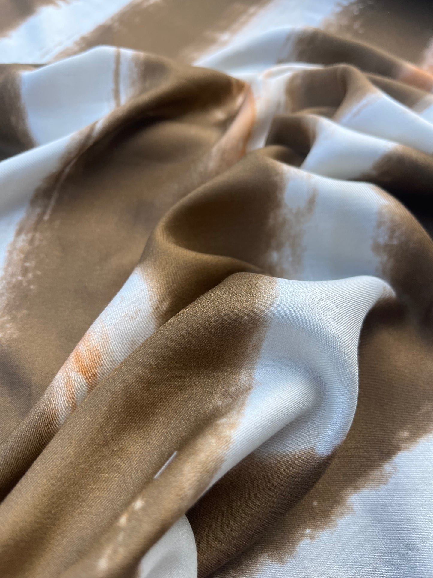 ROSARIO 041 viscose twill tie-dye stripes