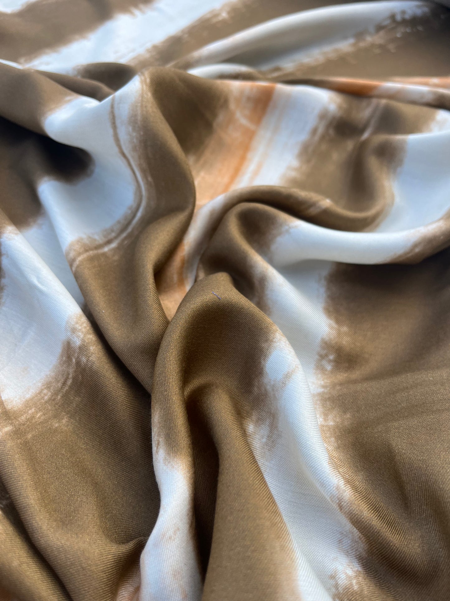 ROSARIO 041 viscose twill tie-dye stripes