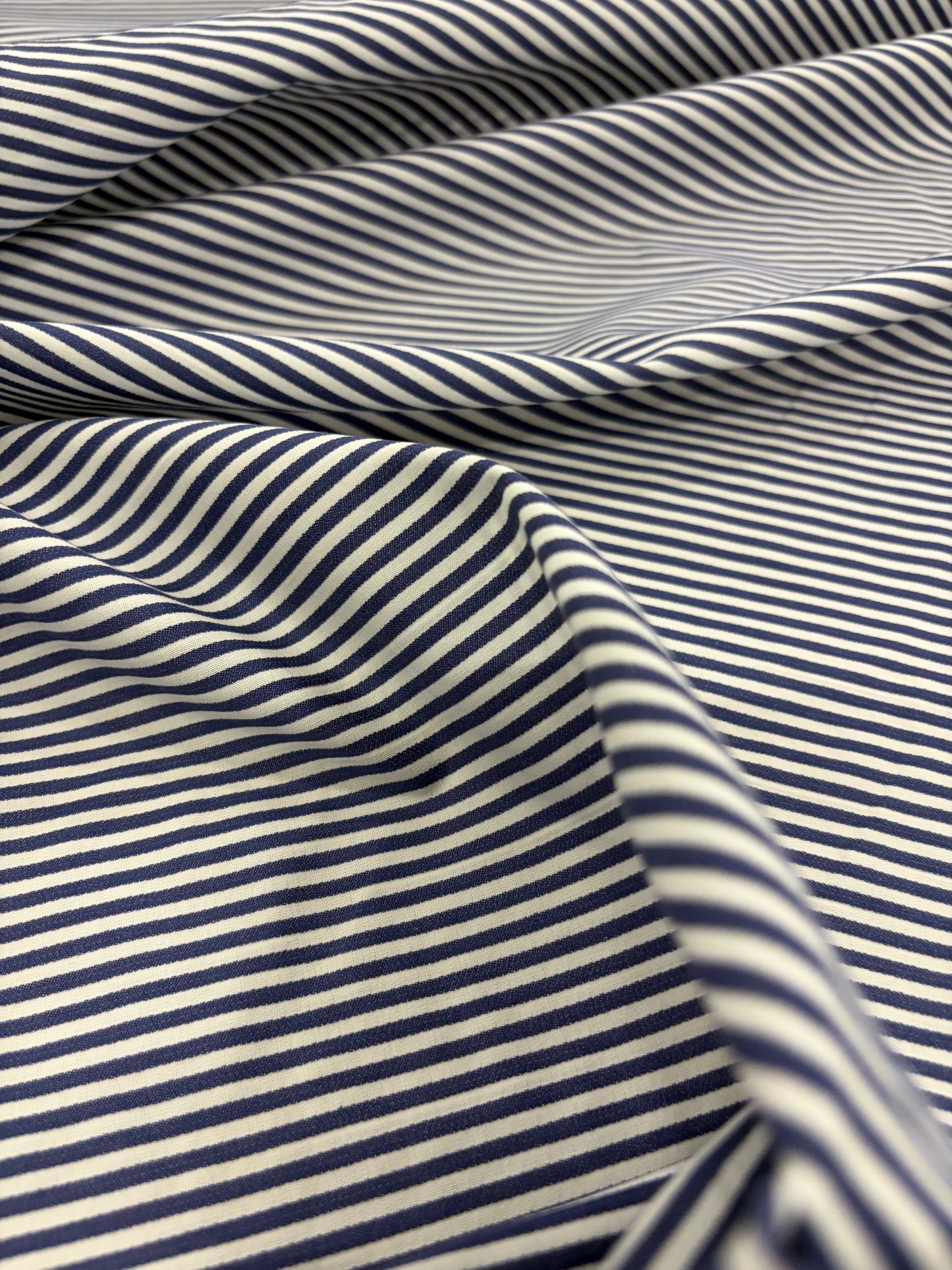 DENIM DISTRICT 006 striped cotton oxford