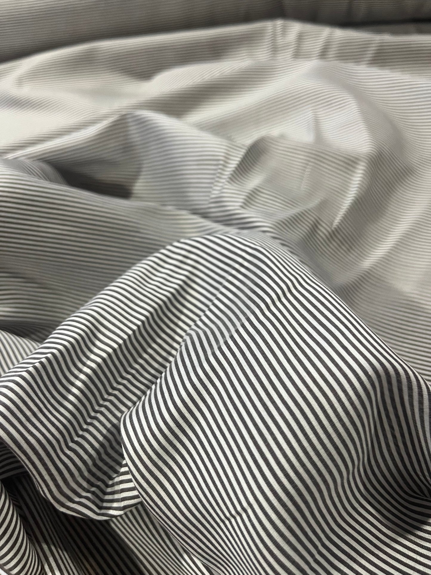H01 cotton stripe black/white