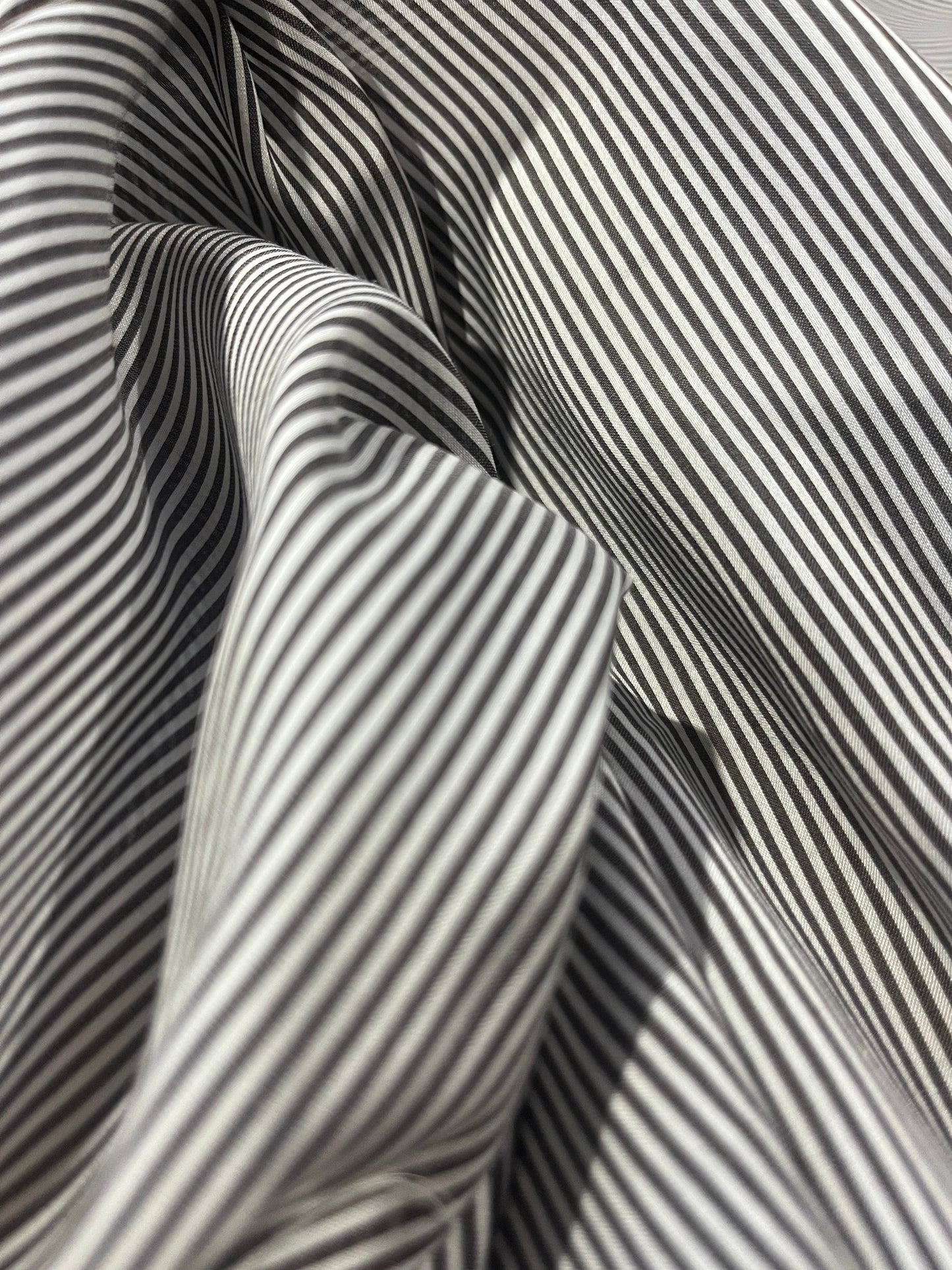 H01 cotton stripe black/white