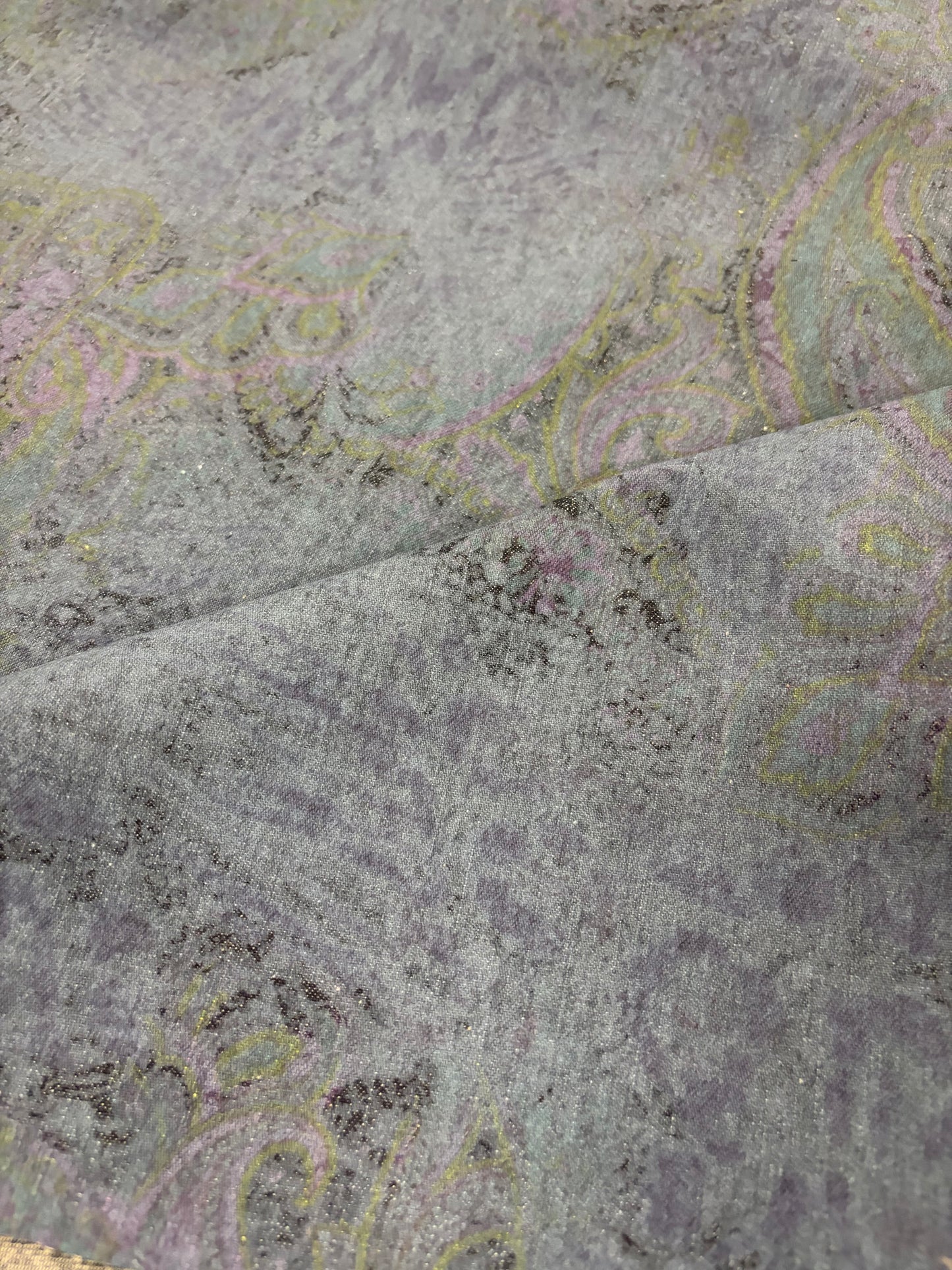 DENIM DISTRICT 009 midweight denim with print