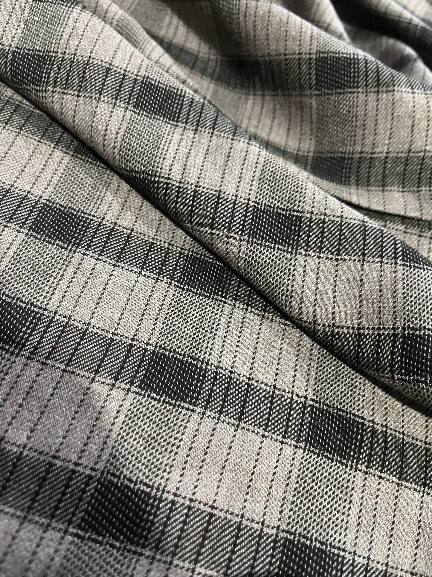 LC BASILE 034 viscose/wool check