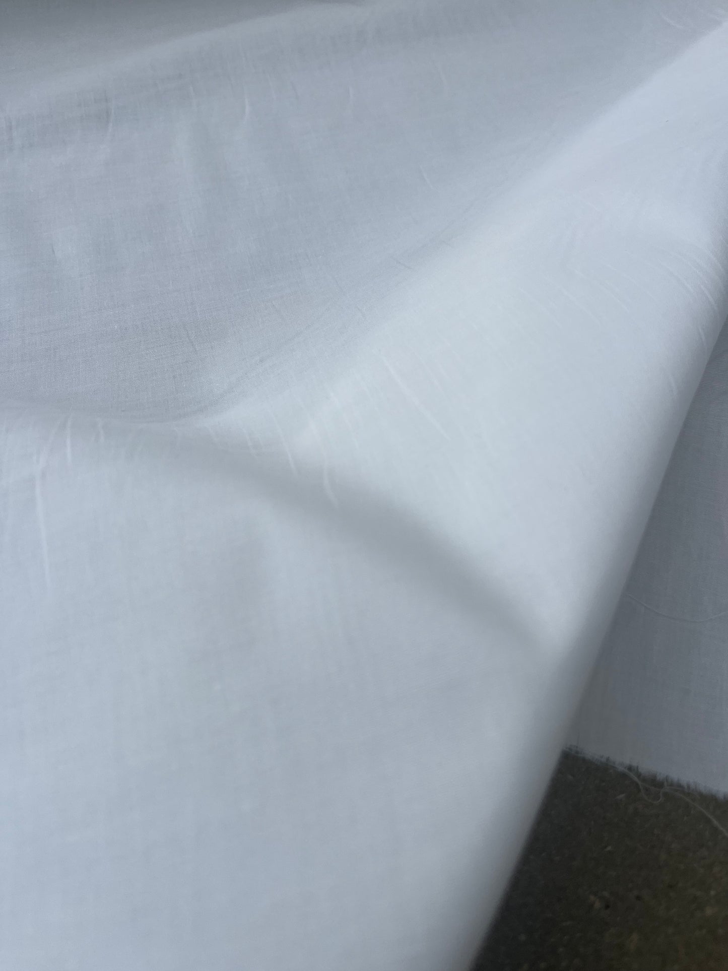 LUNA 003 Poplin stretch prestige off white
