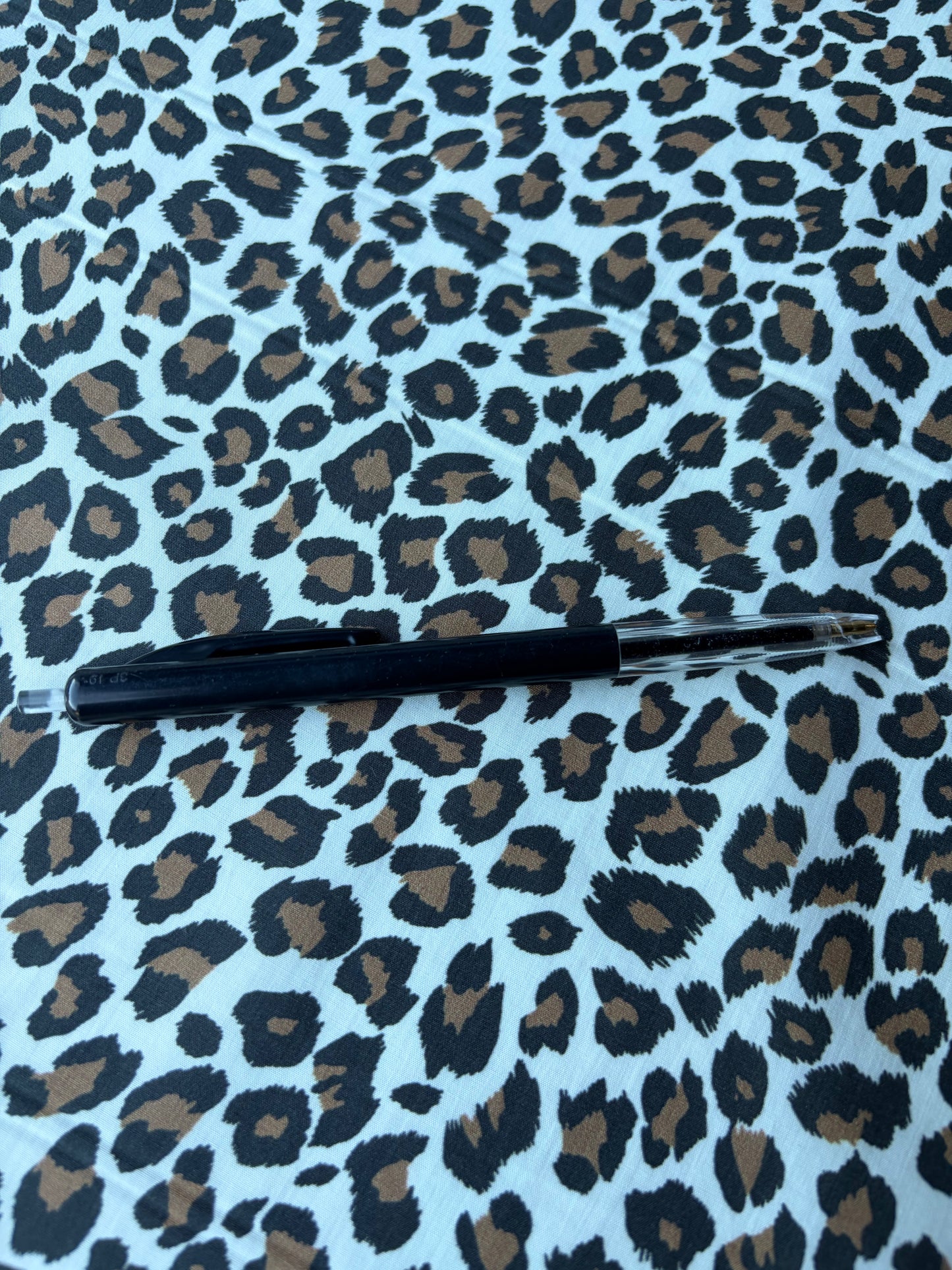 COMO 026 cotton papertouch small leopard