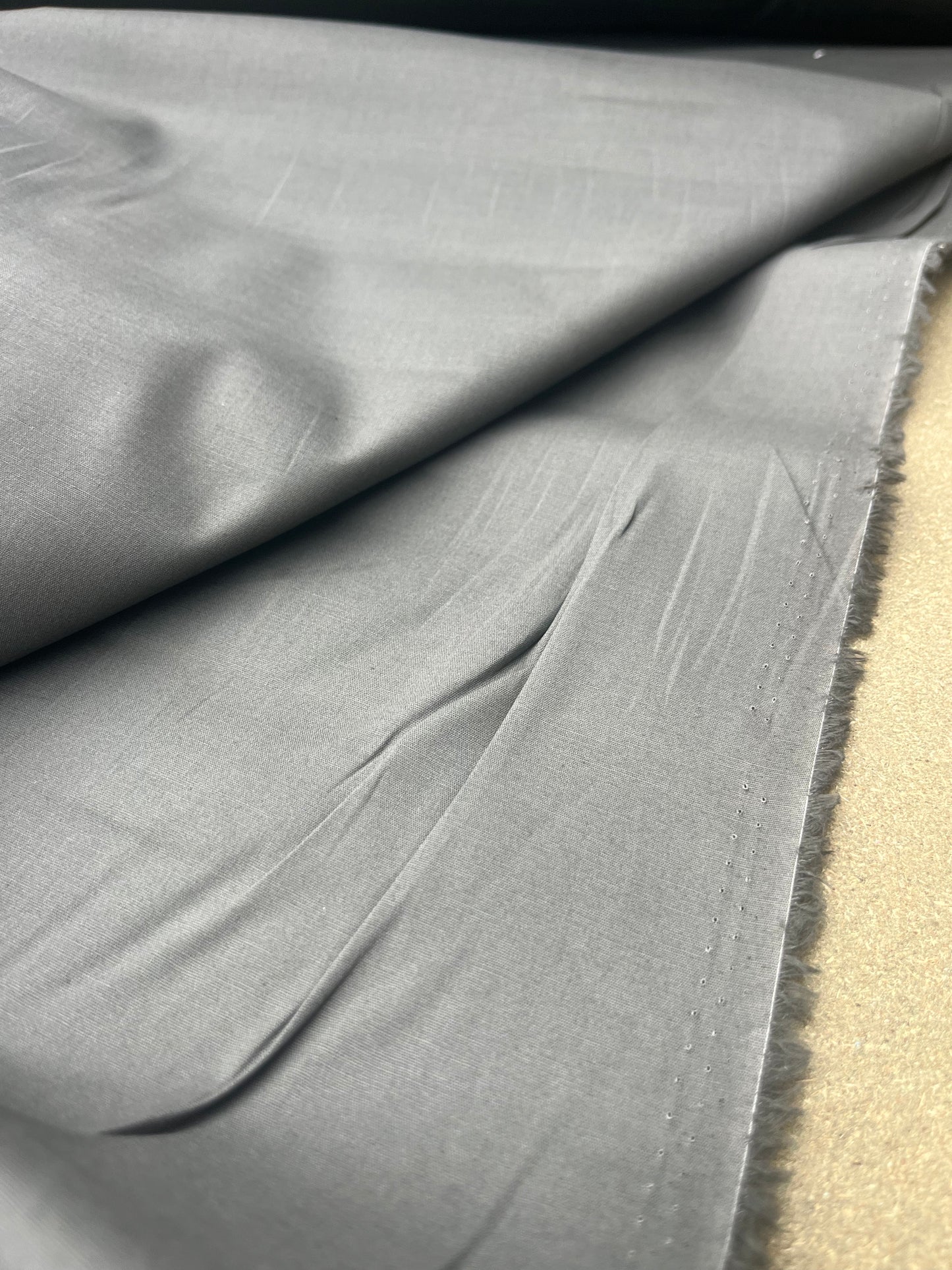 LUNA 006 Poplin stretch prestige dark brown