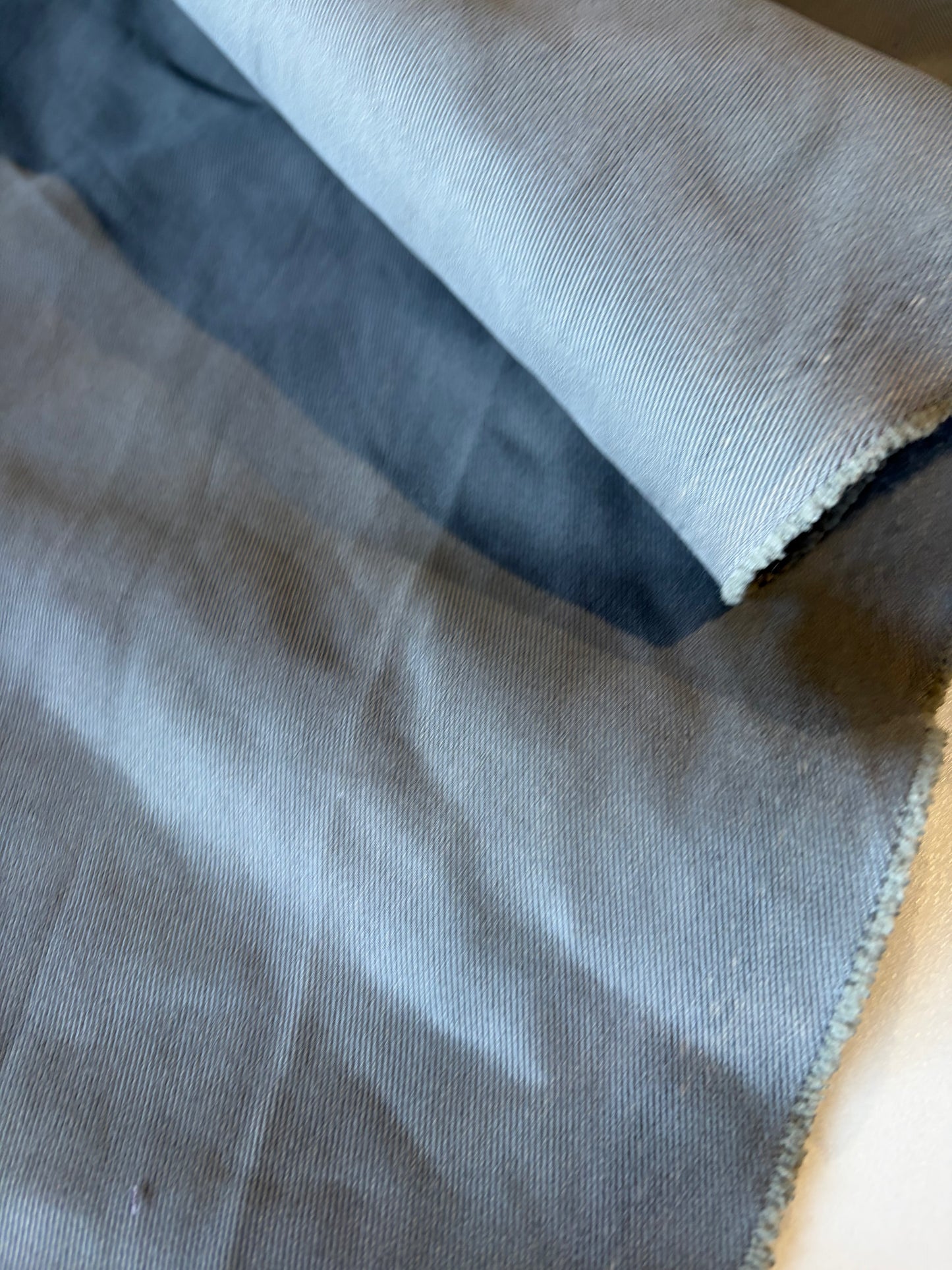 JOS 005 very heavy sandwashed cotton twill elephant grey