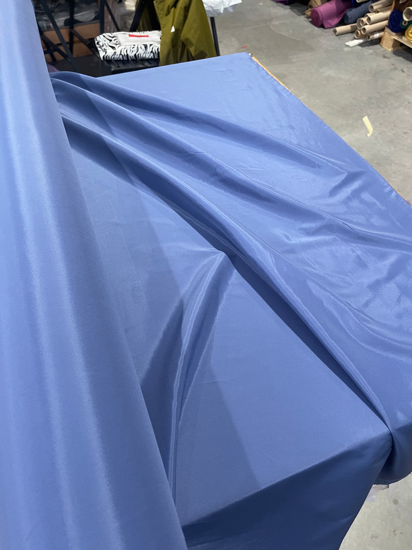 lining stretch indigo
